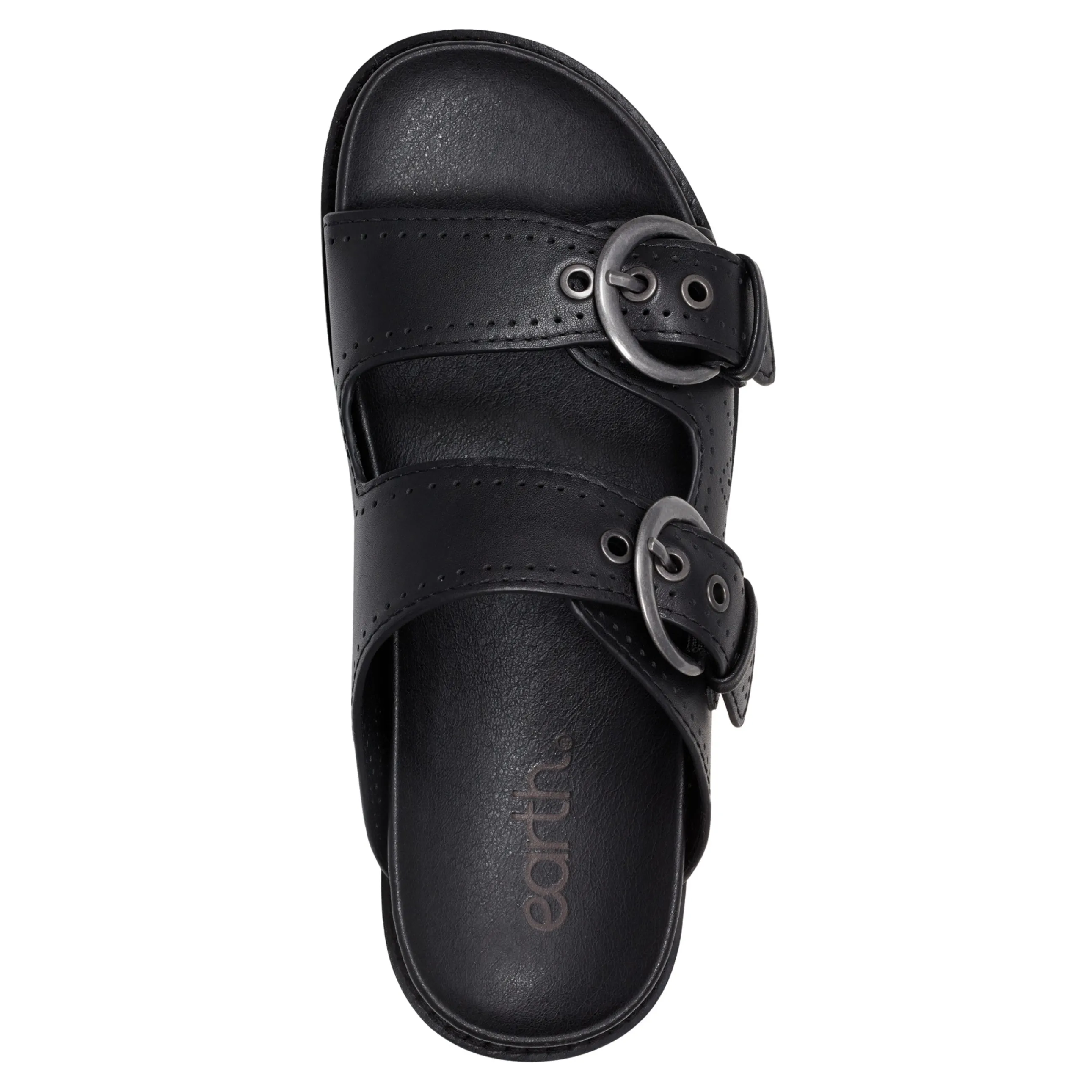 Francii Round Toe Casual Slip-on Flat Sandals