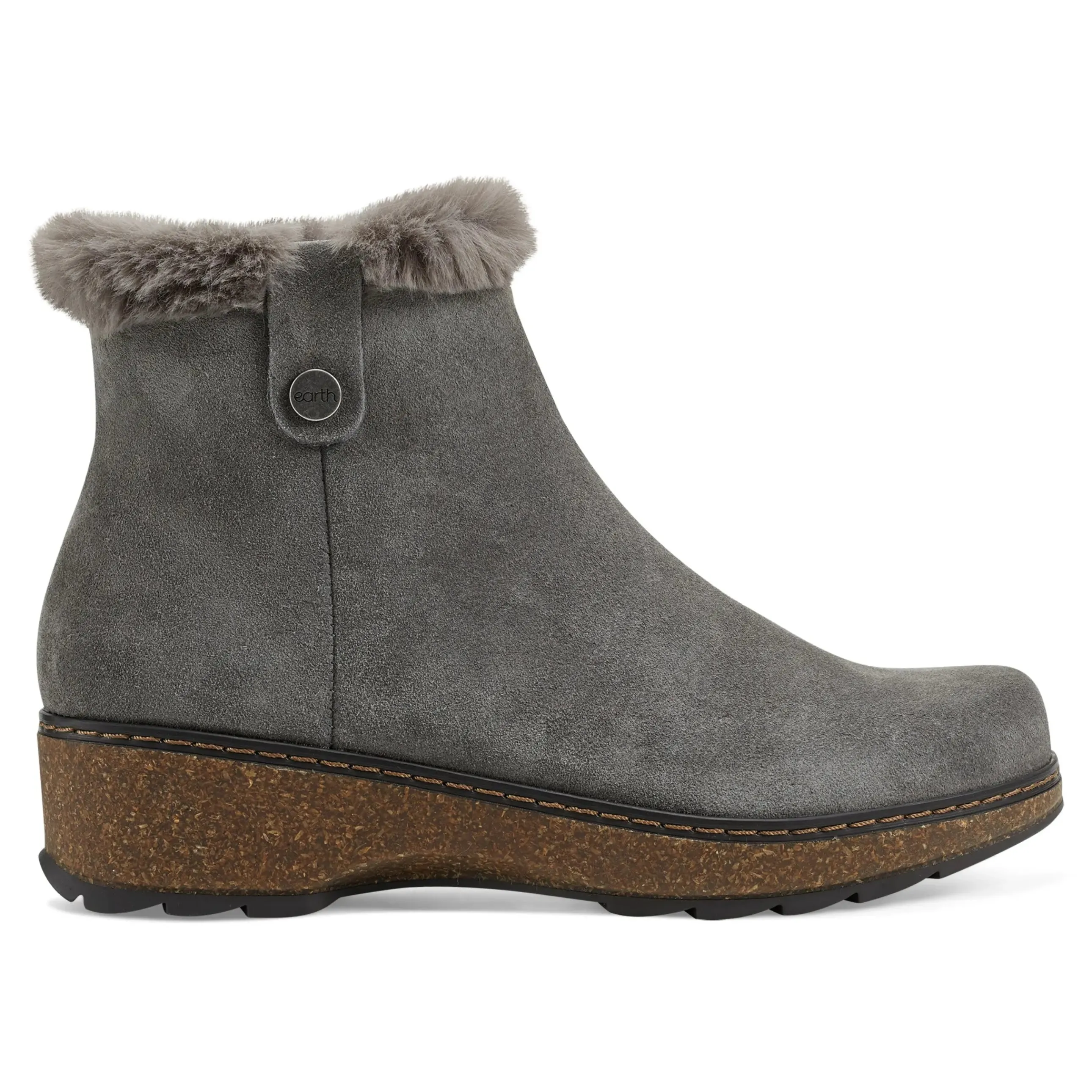 Kim Cold Weather Round Toe Casual Booties
