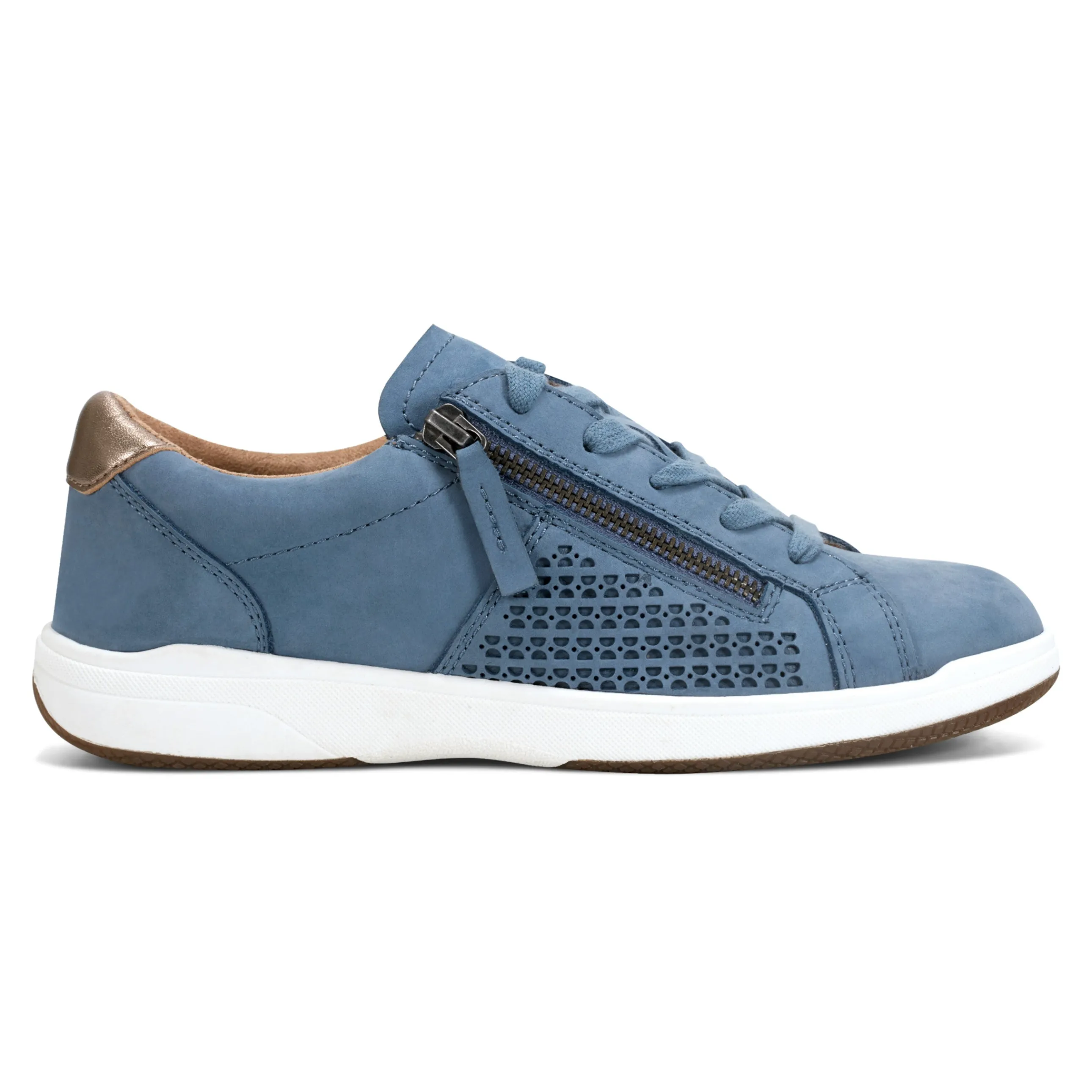 Netta Round Toe Casual Lace-up Sneakers