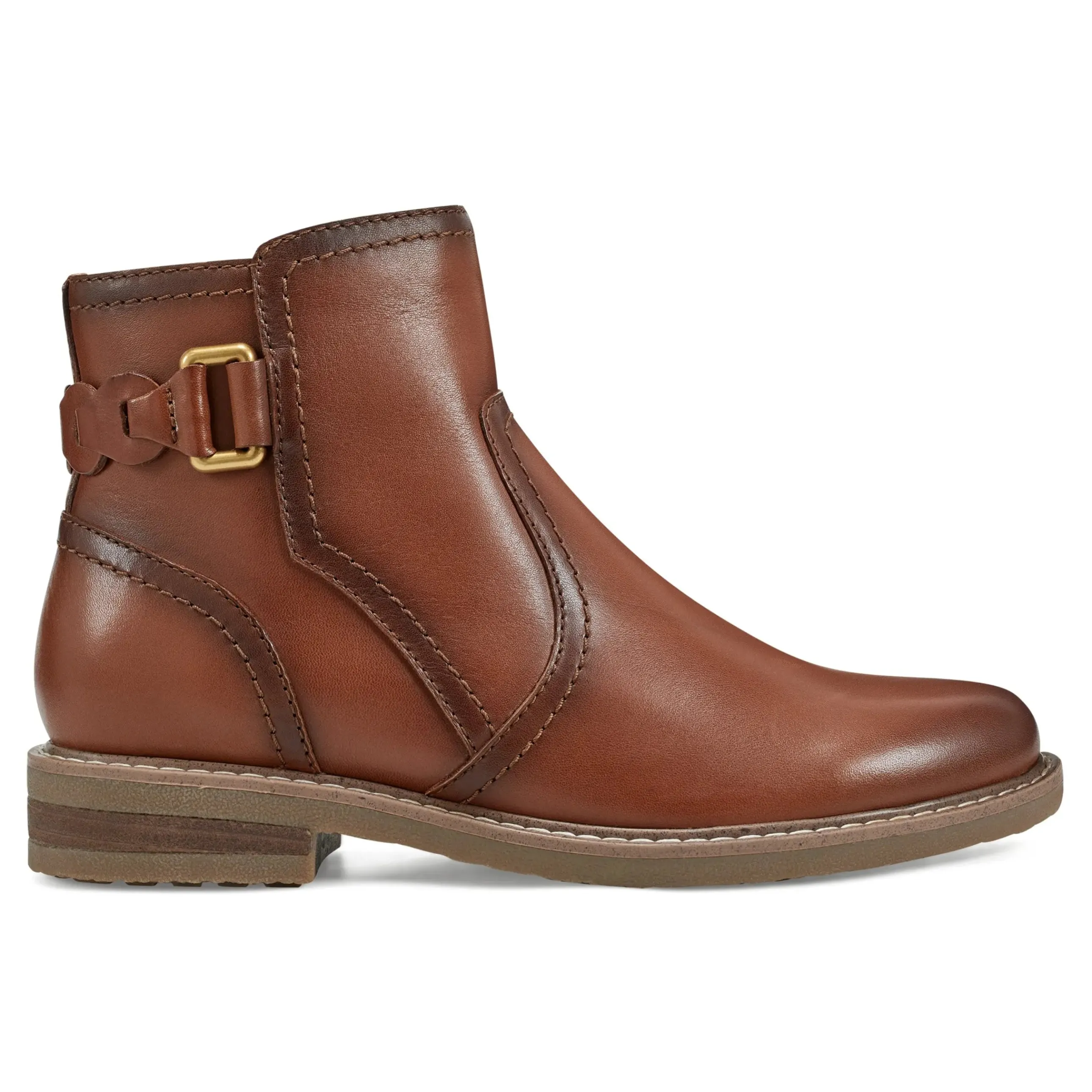 Jenna Round Toe Casual Booties