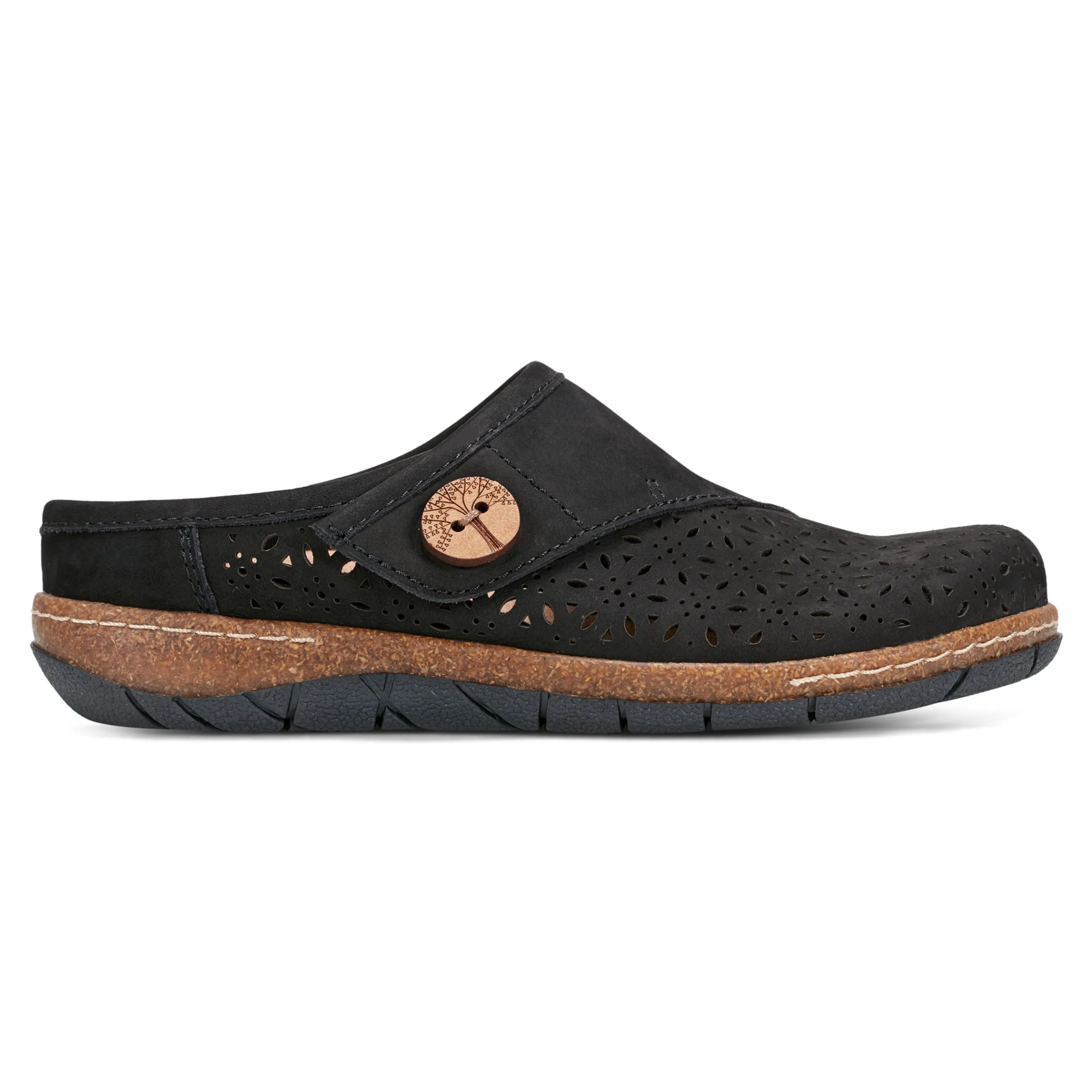 Erinn Round Toe Casual Slip-on Flat Clogs