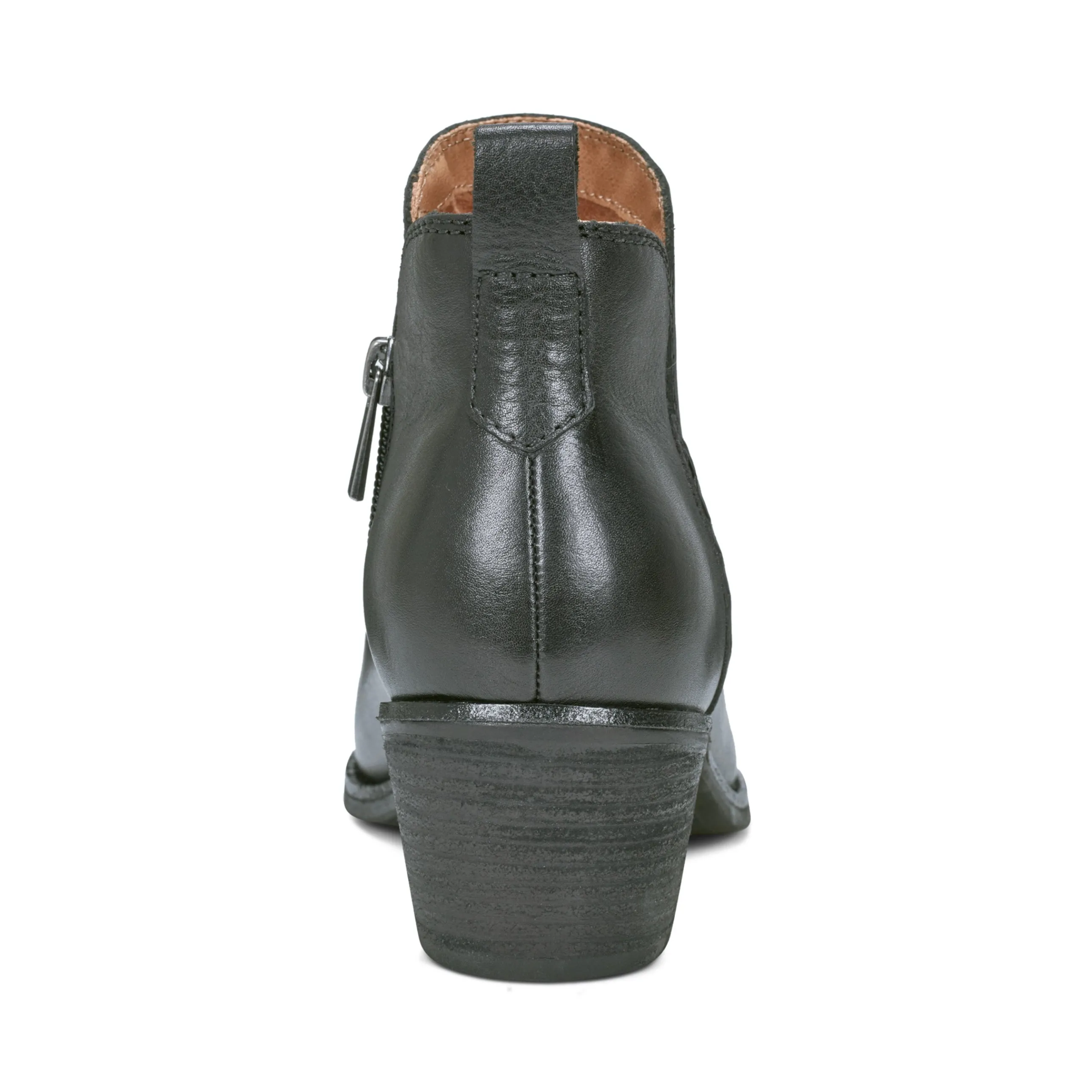 Marisole Block Heel Slip-on Casual Booties