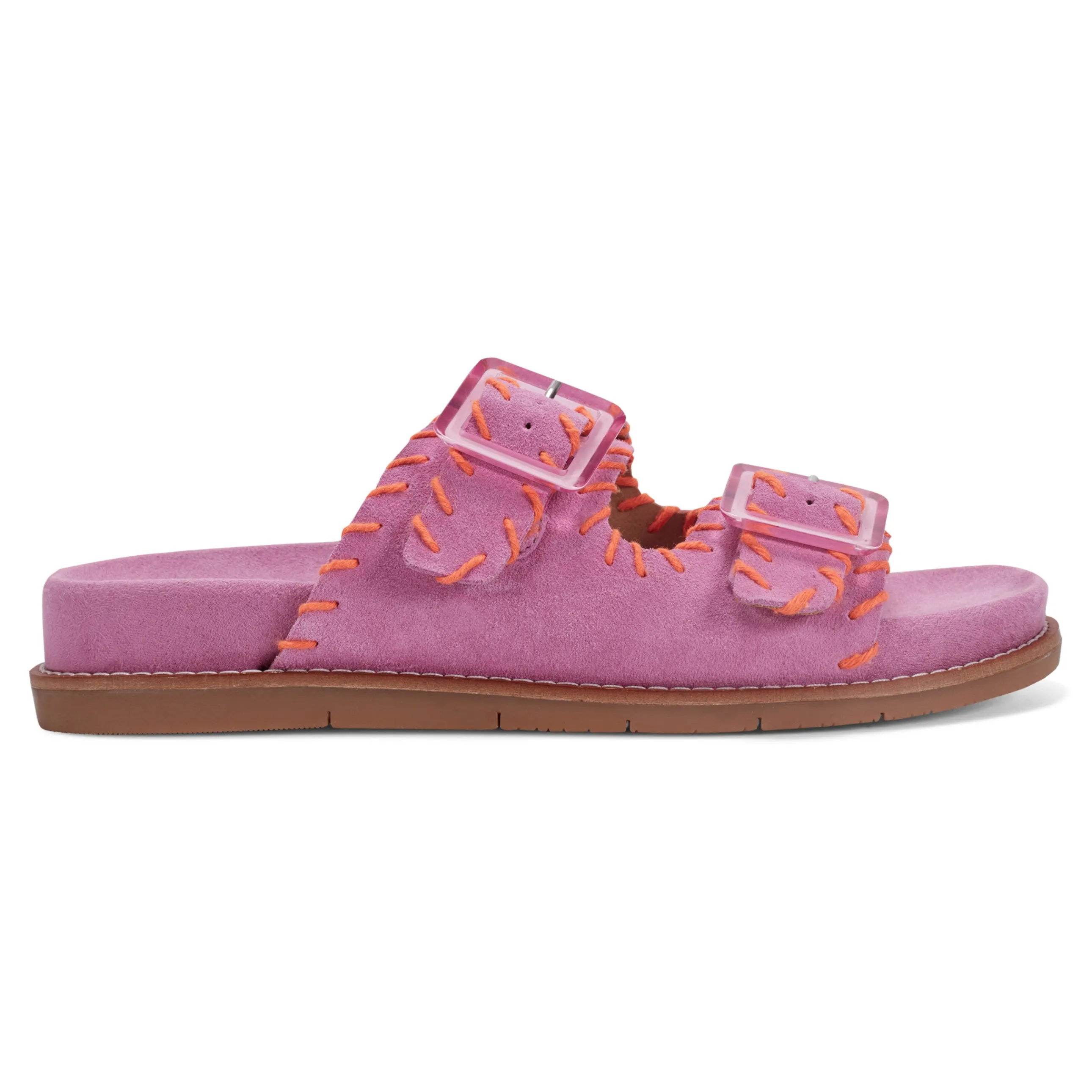 Fausto Round Toe Casual Flat Strappy Sandals