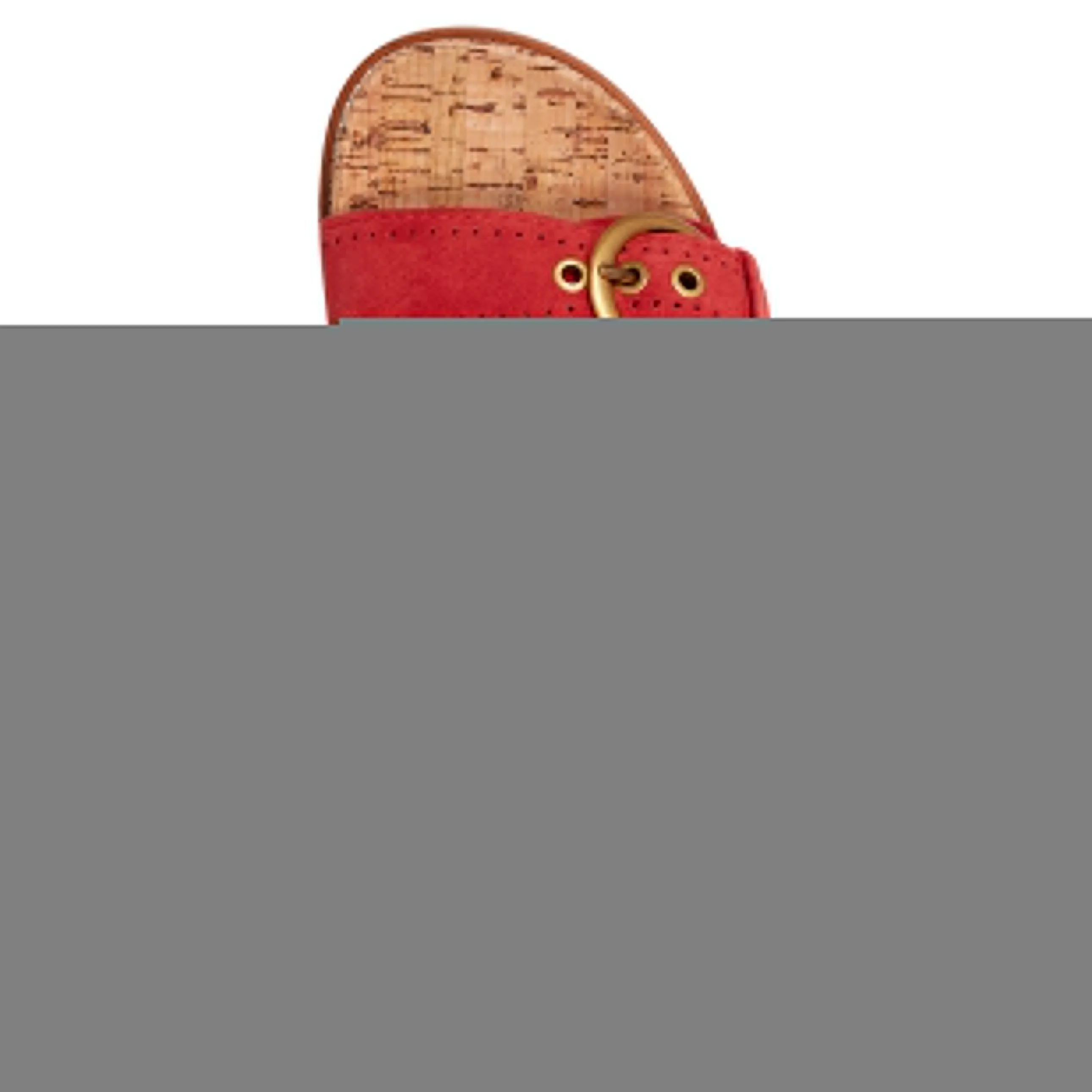 Francii Round Toe Casual Slip-on Flat Sandals