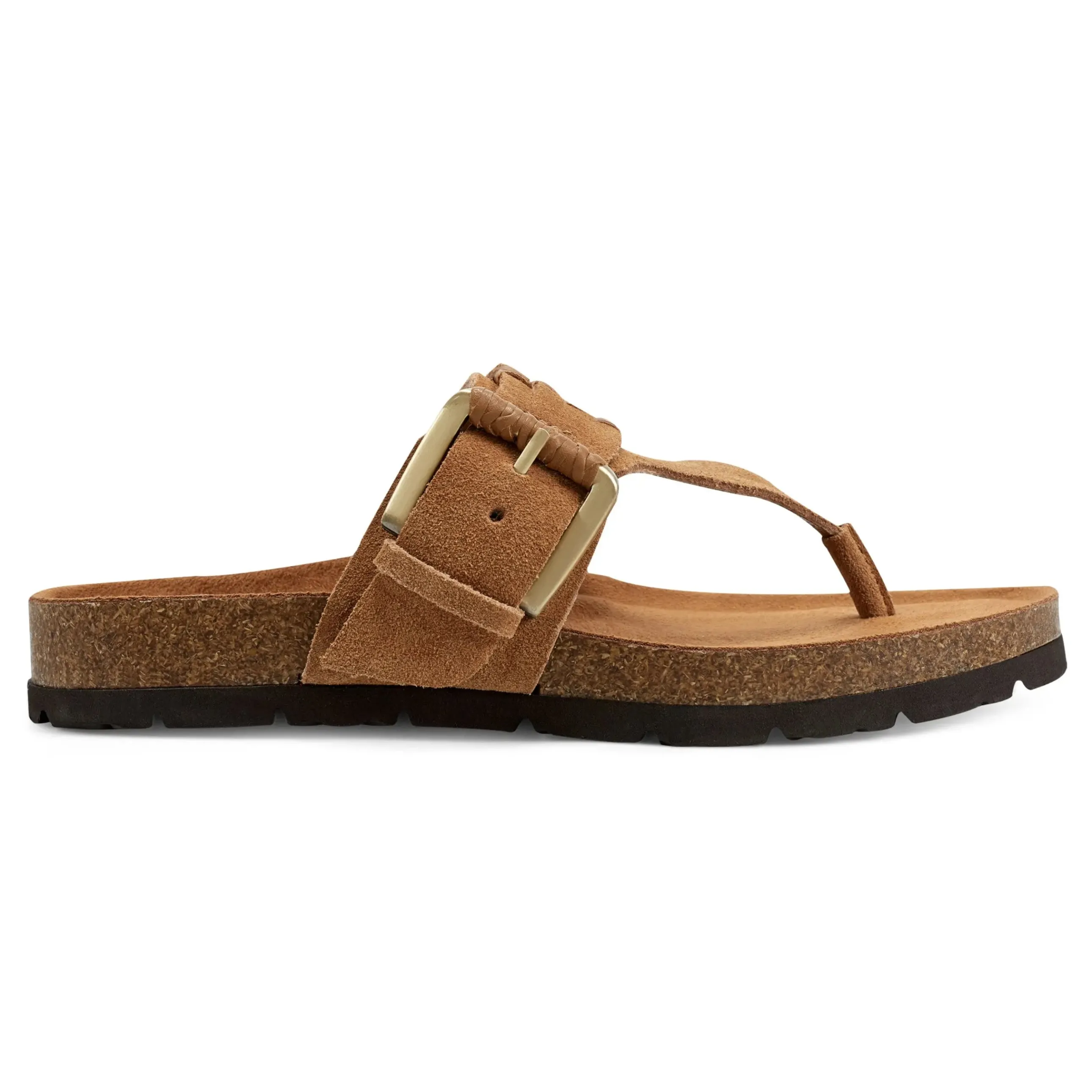 Aldora Woven Round Toe Casual Flat Sandals