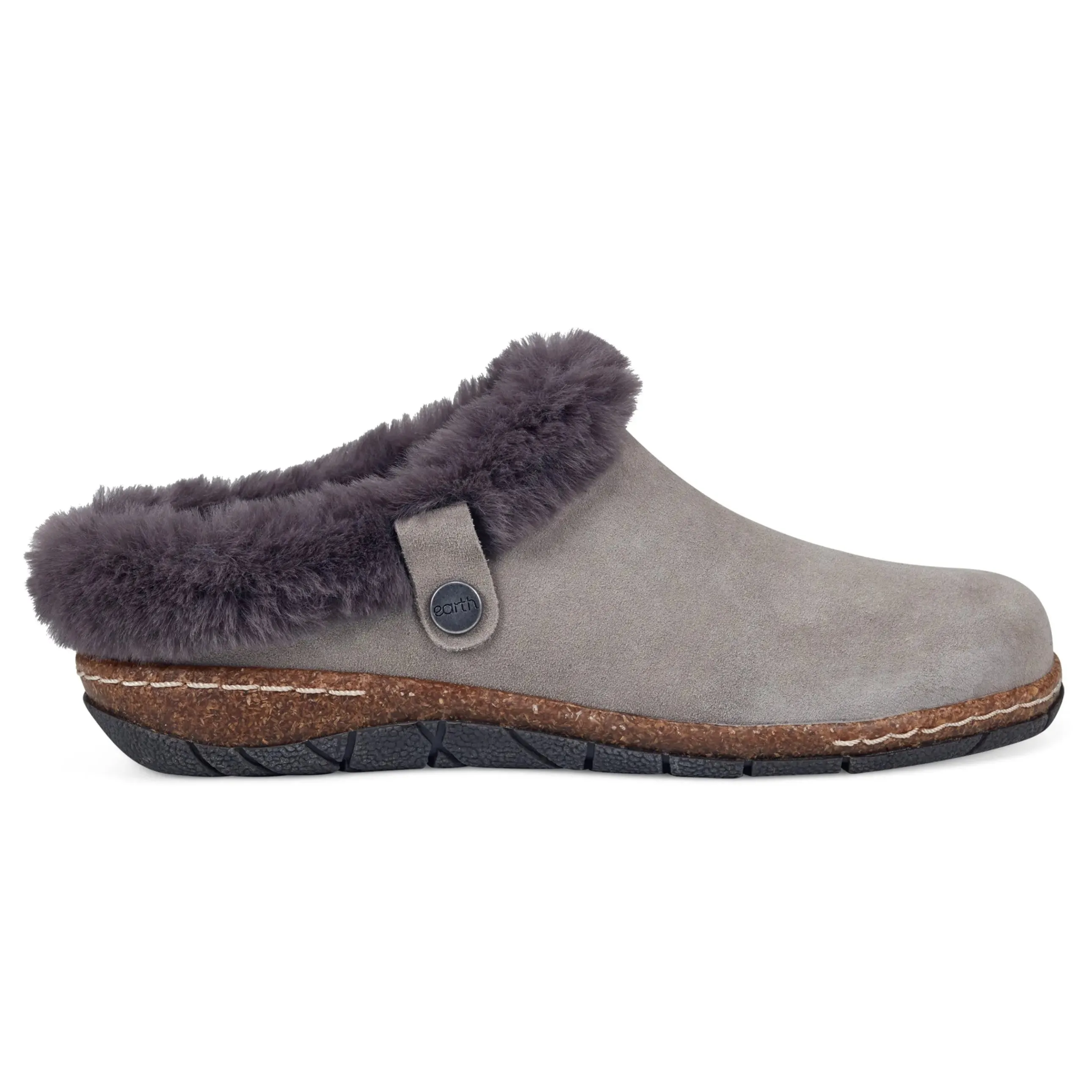 Elena Cold Weather Round Toe Casual Slip-on Clogs