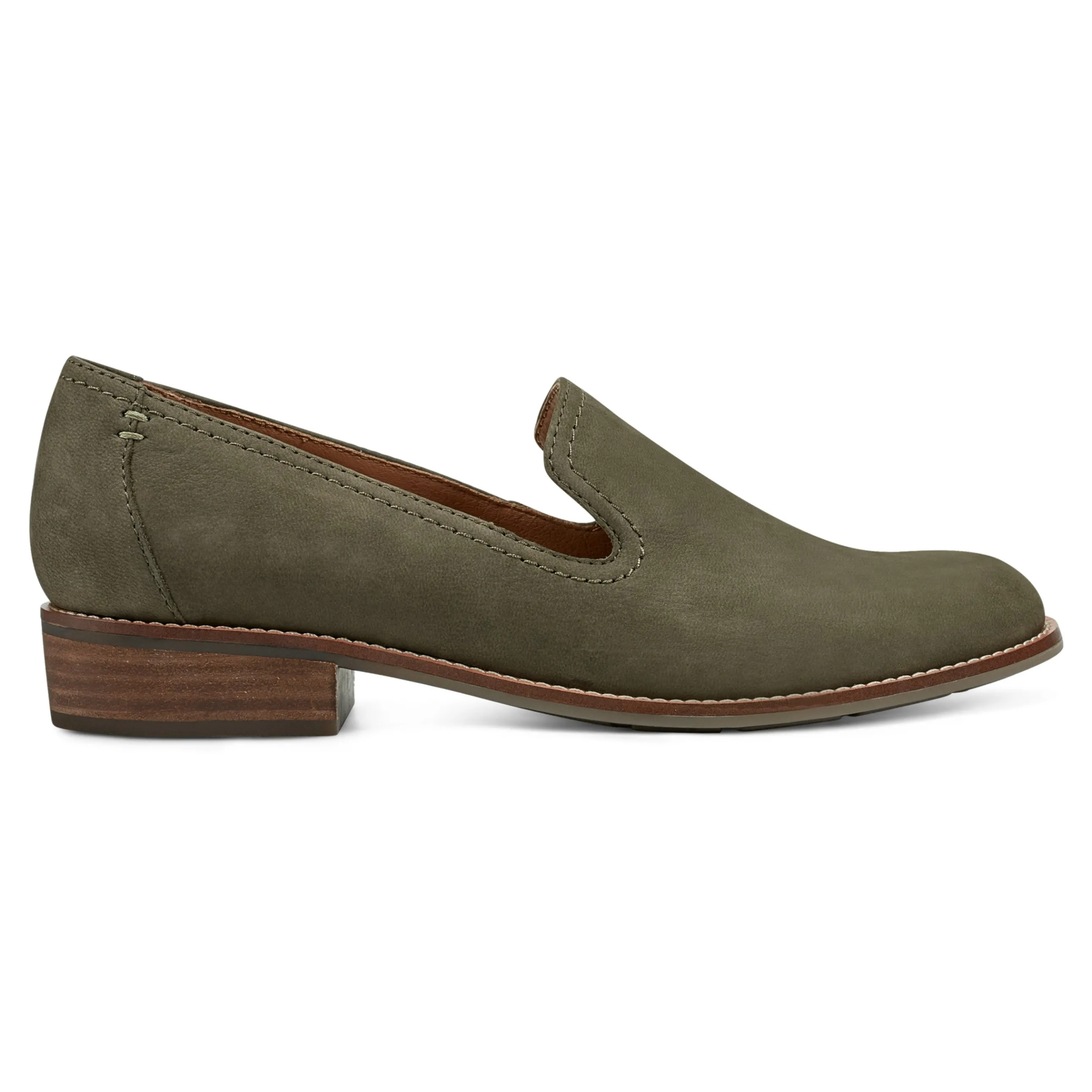 Edna Round Toe Casual Slip-on Flat Loafers