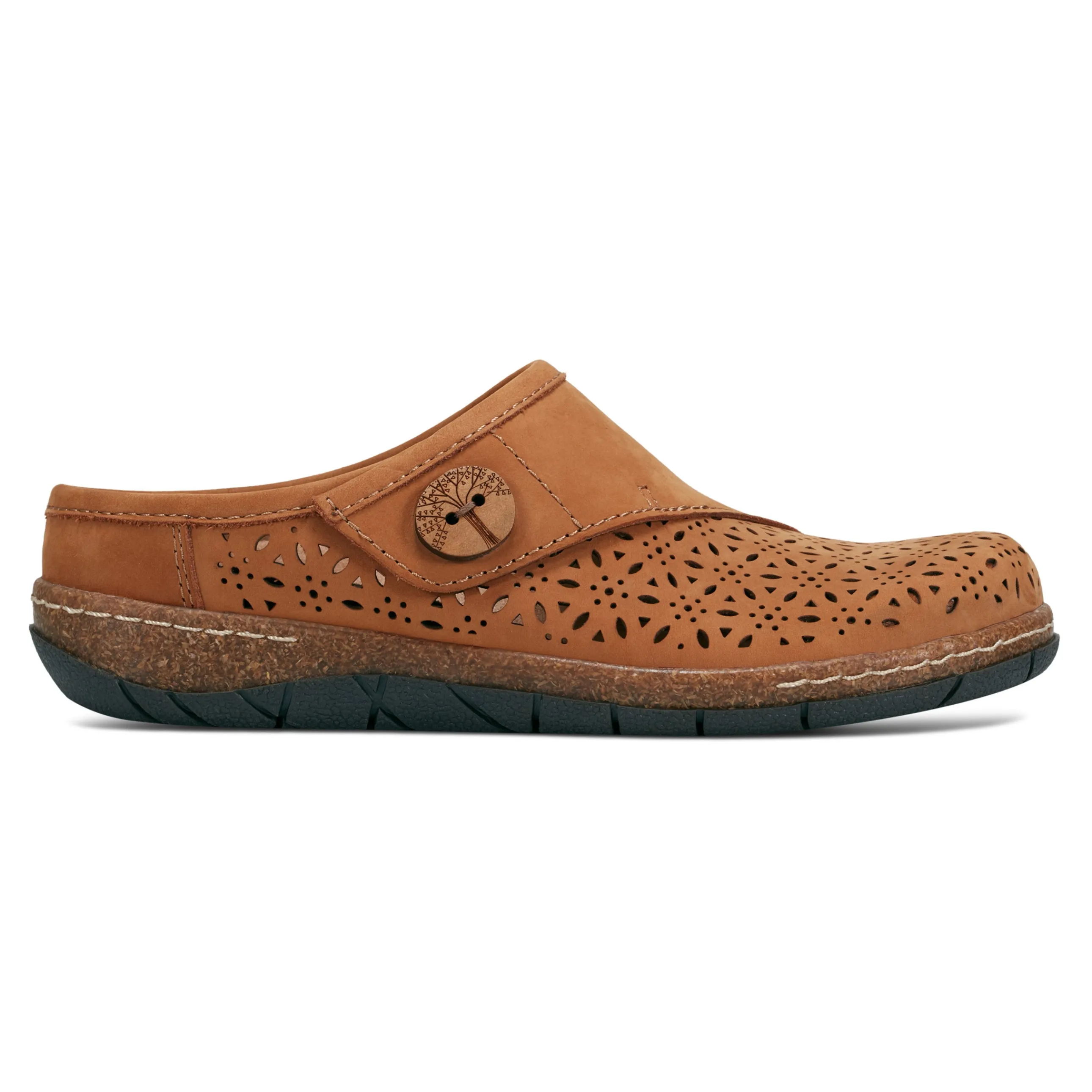 Erinn Round Toe Casual Slip-on Flat Clogs