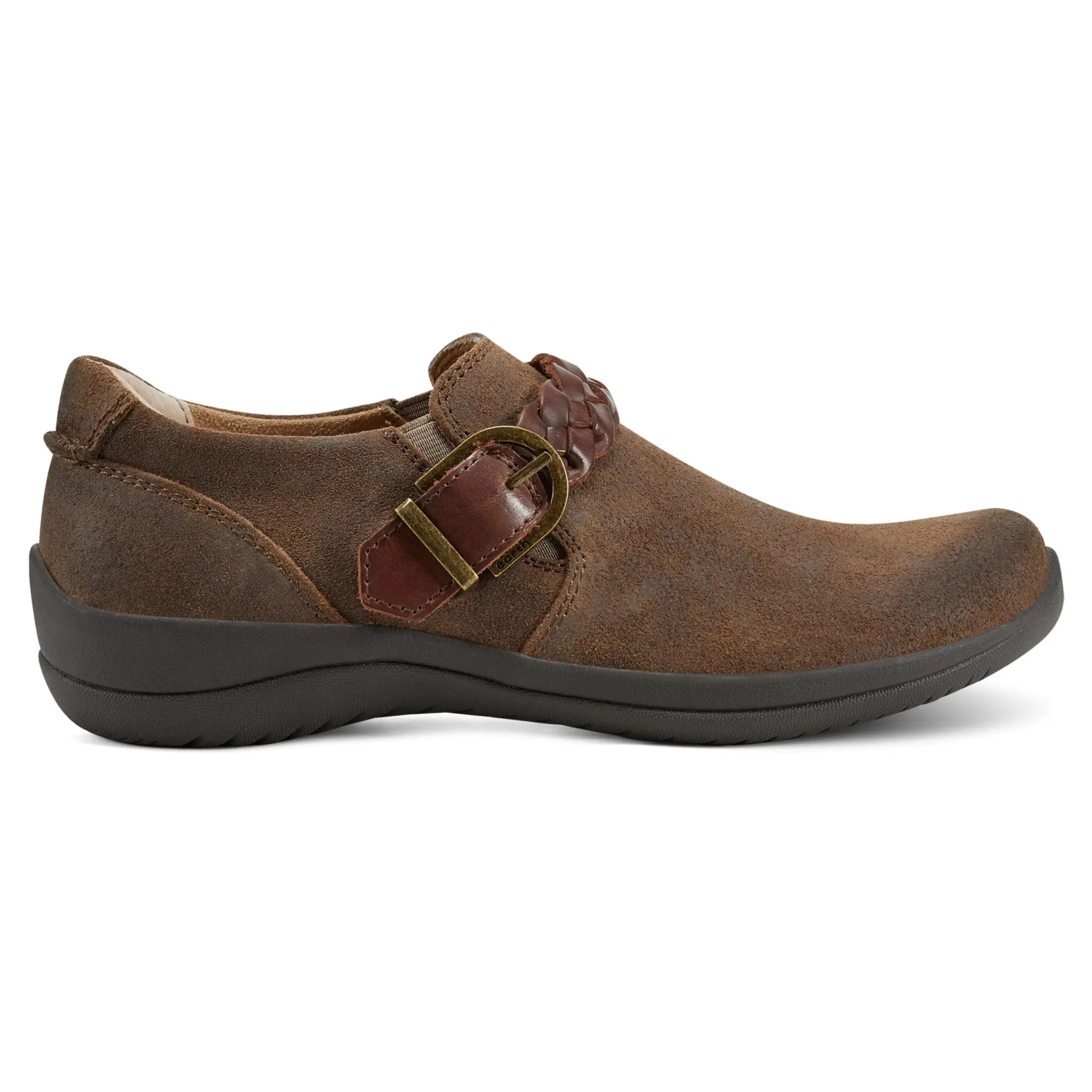 Farage Round Toe Casual Slip-on Flats