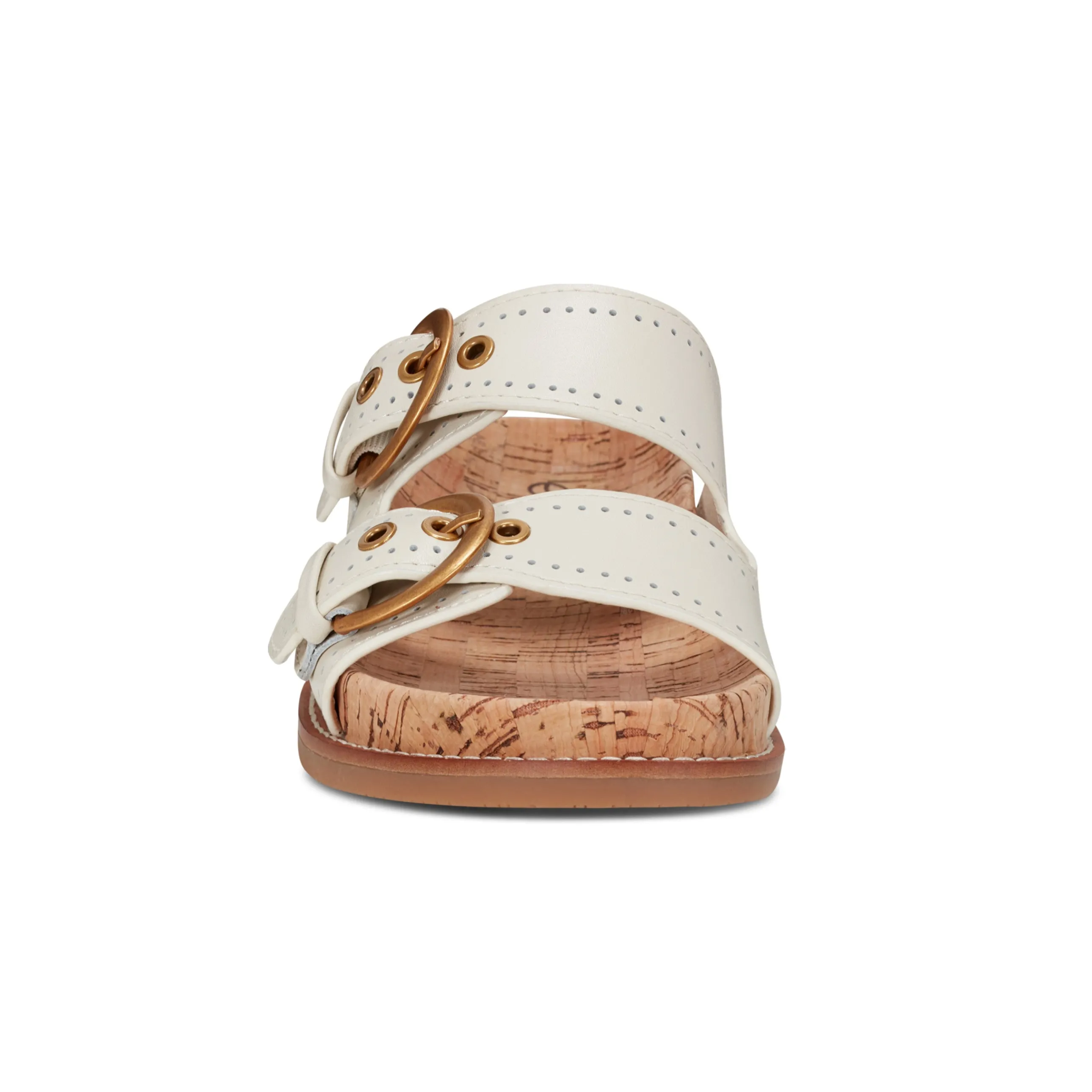 Francii Round Toe Casual Slip-on Flat Sandals