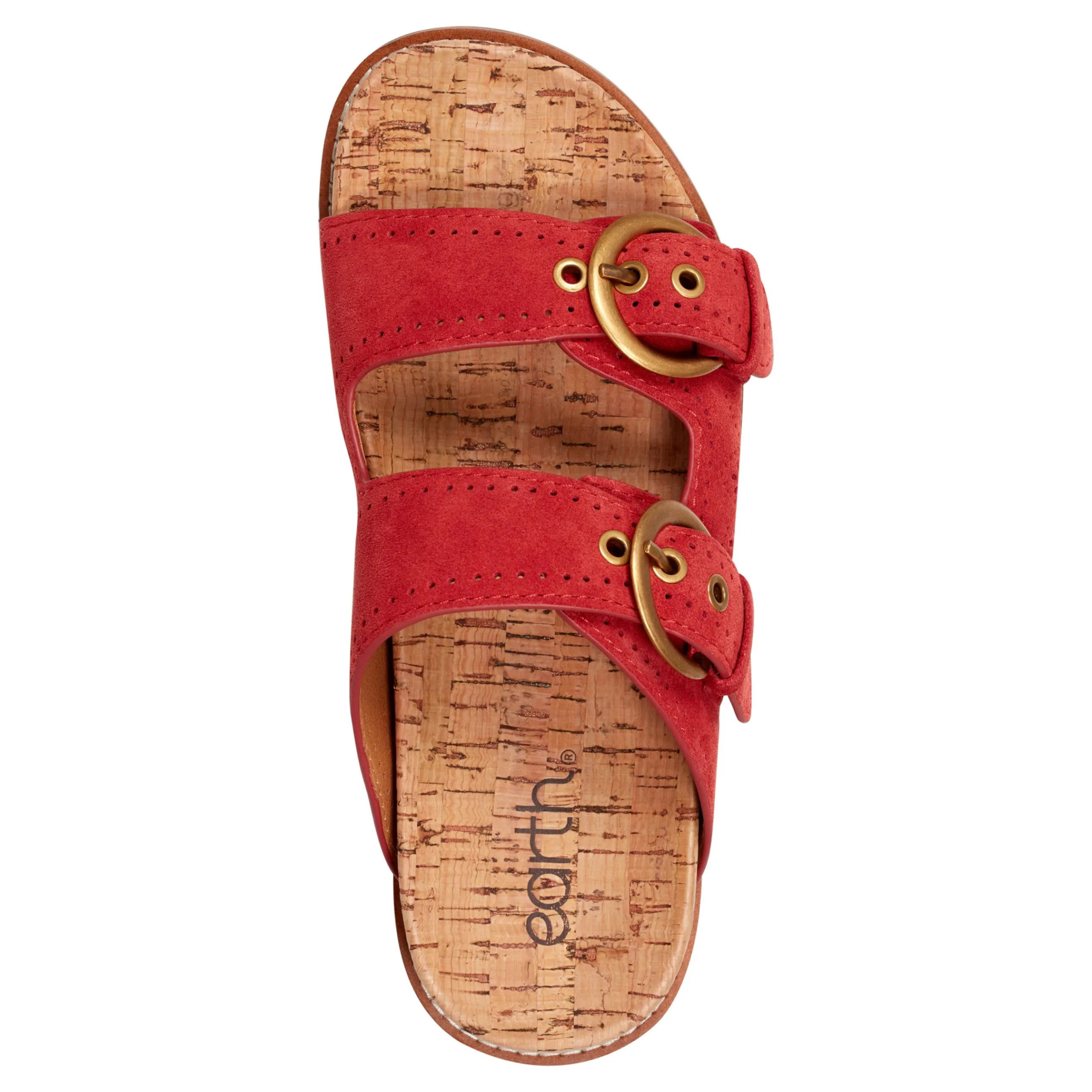 Francii Round Toe Casual Slip-on Flat Sandals