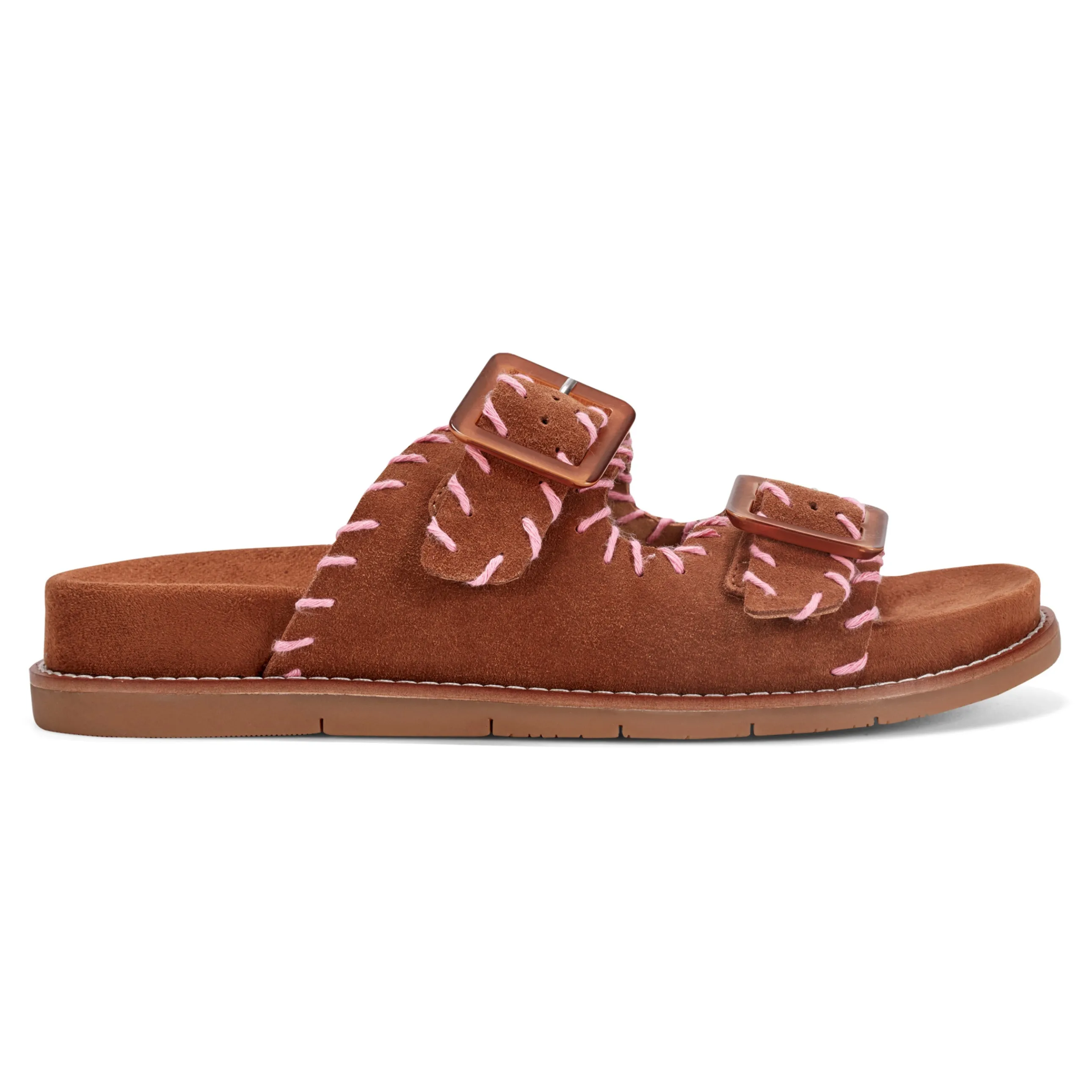 Fausto Round Toe Casual Flat Strappy Sandals