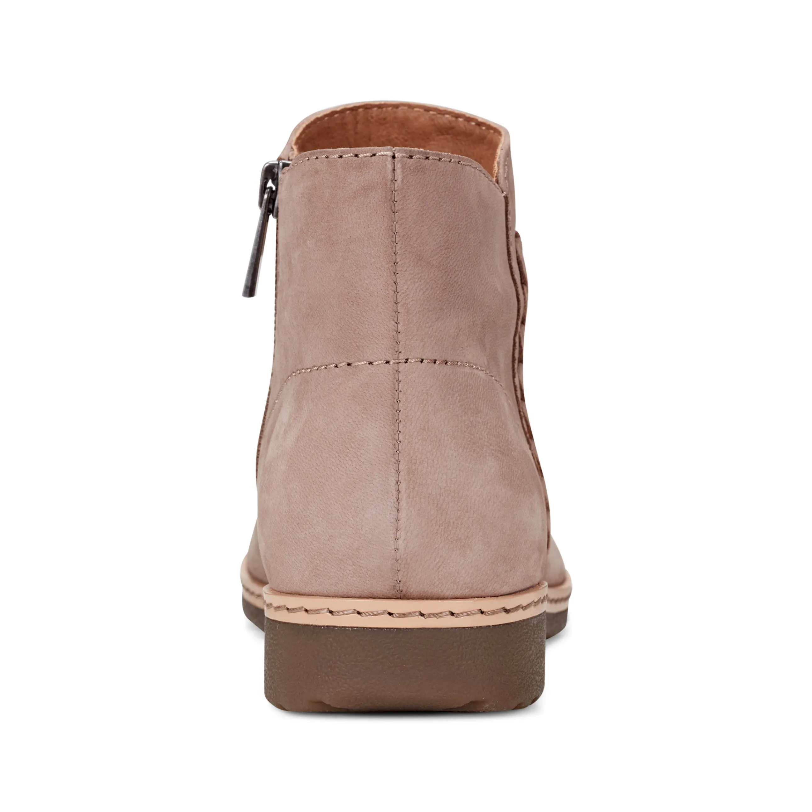 Hilaree Water Repellent Round Toe Ruched Casual Booties
