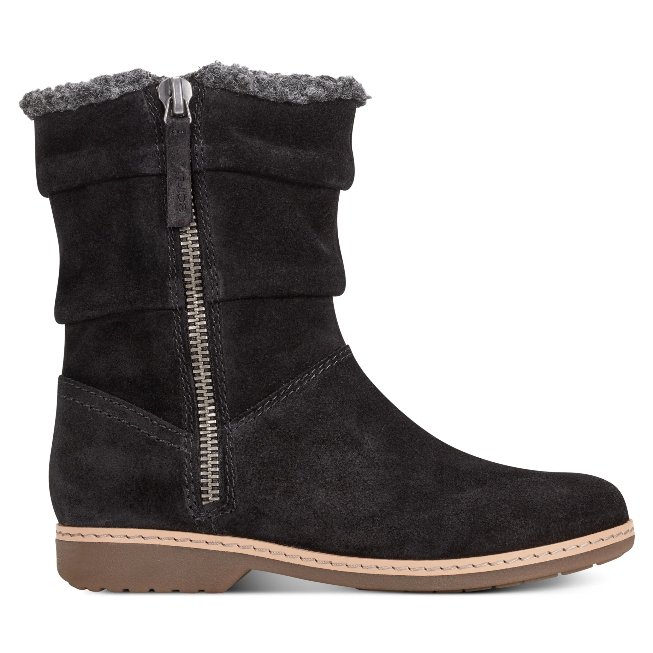 Hyland Water Repellent Round Toe Flat Casual Booties