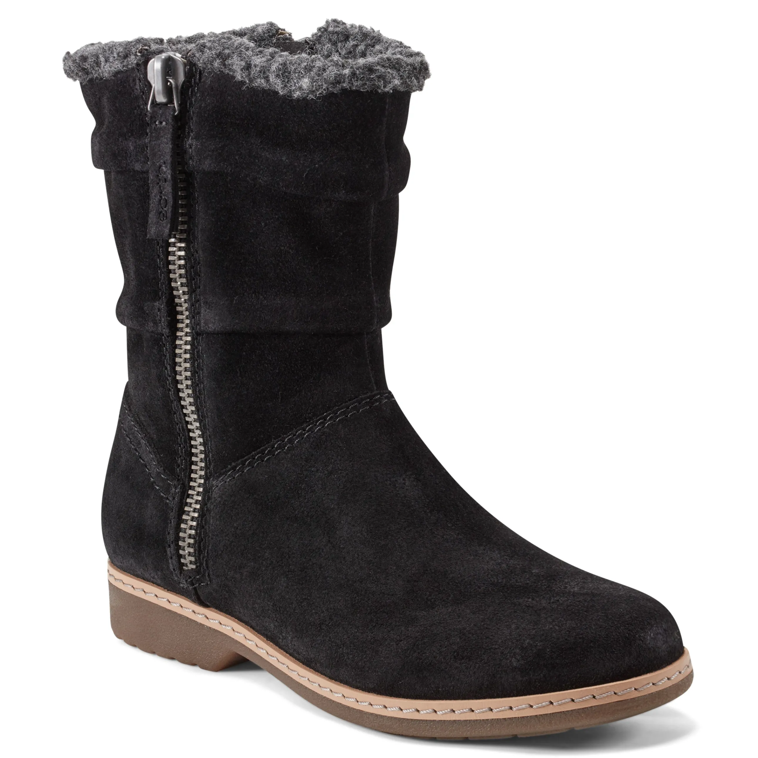 Hyland Water Repellent Round Toe Flat Casual Booties