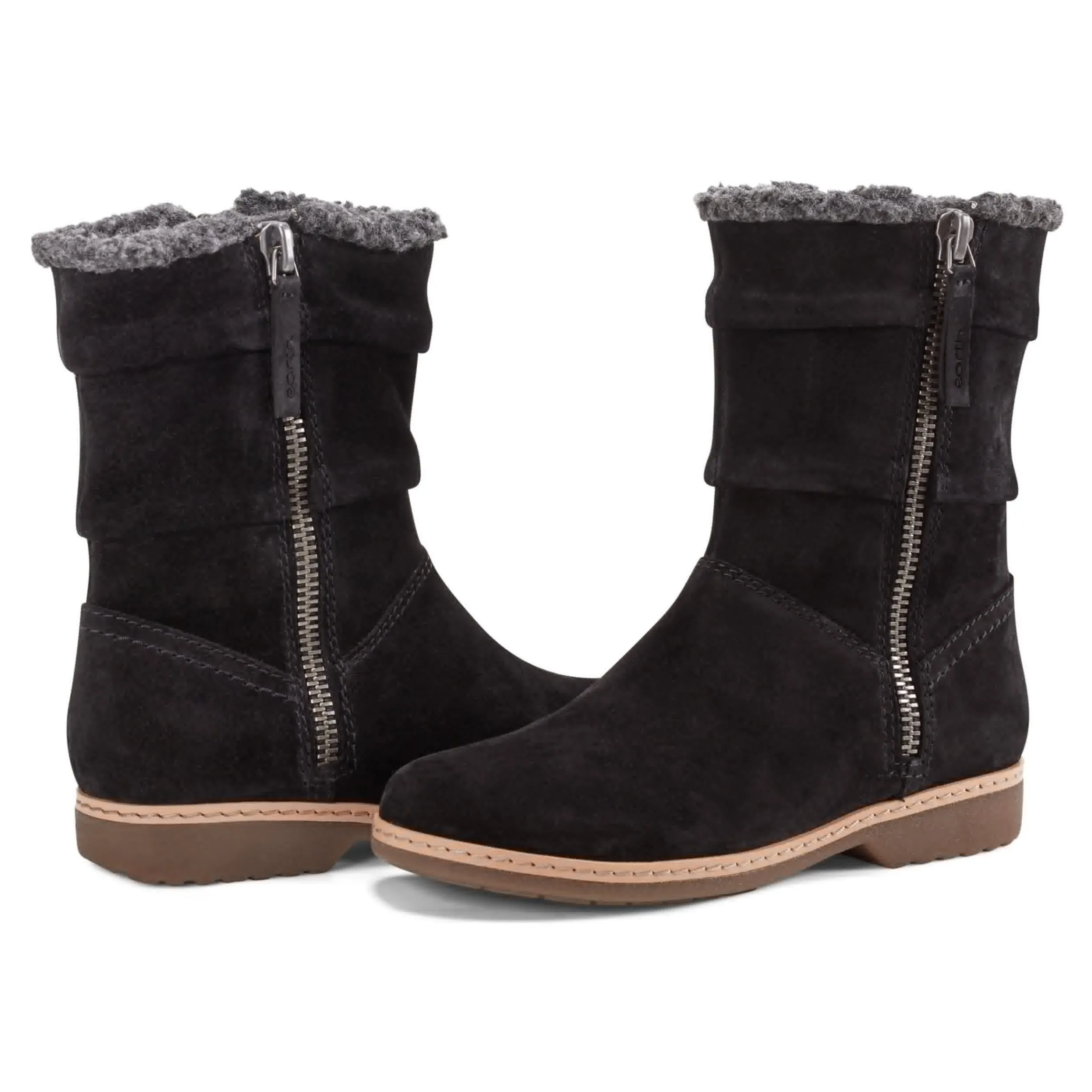 Hyland Water Repellent Round Toe Flat Casual Booties