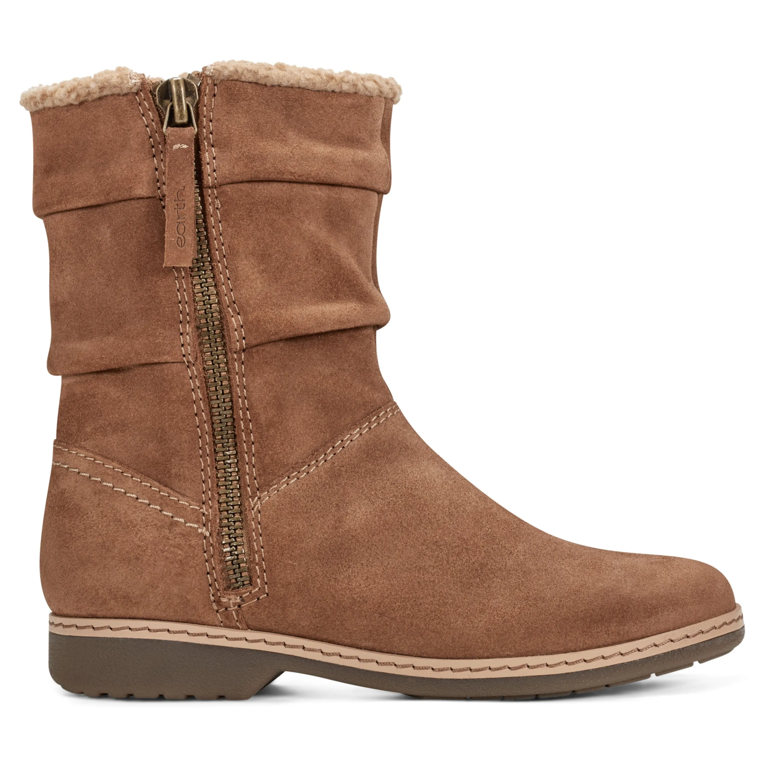 Hyland Water Repellent Round Toe Flat Casual Booties