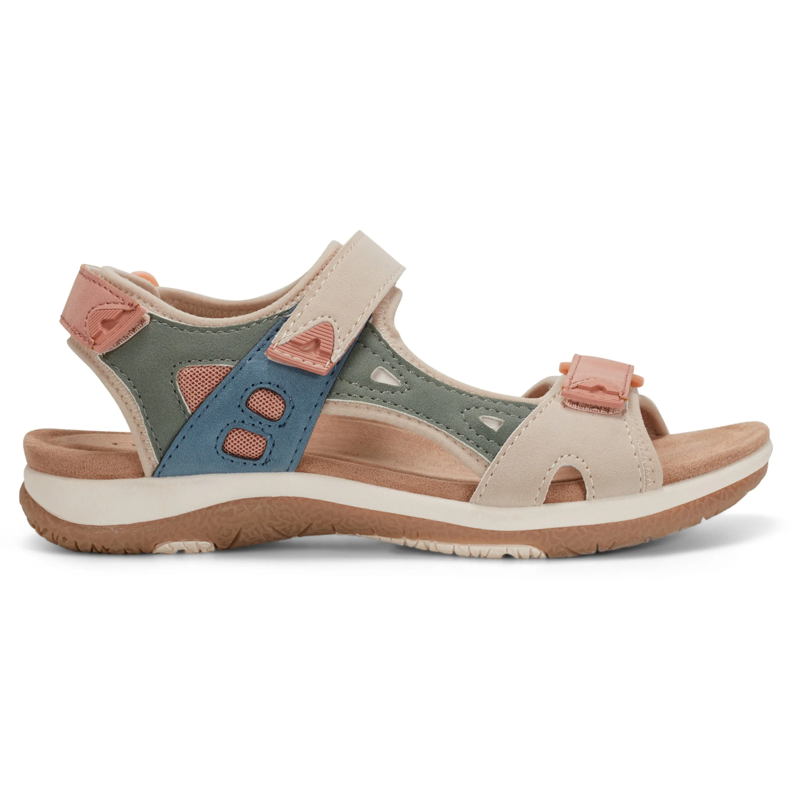 Skylar Round Toe Lightweight Casual Flat Sandals