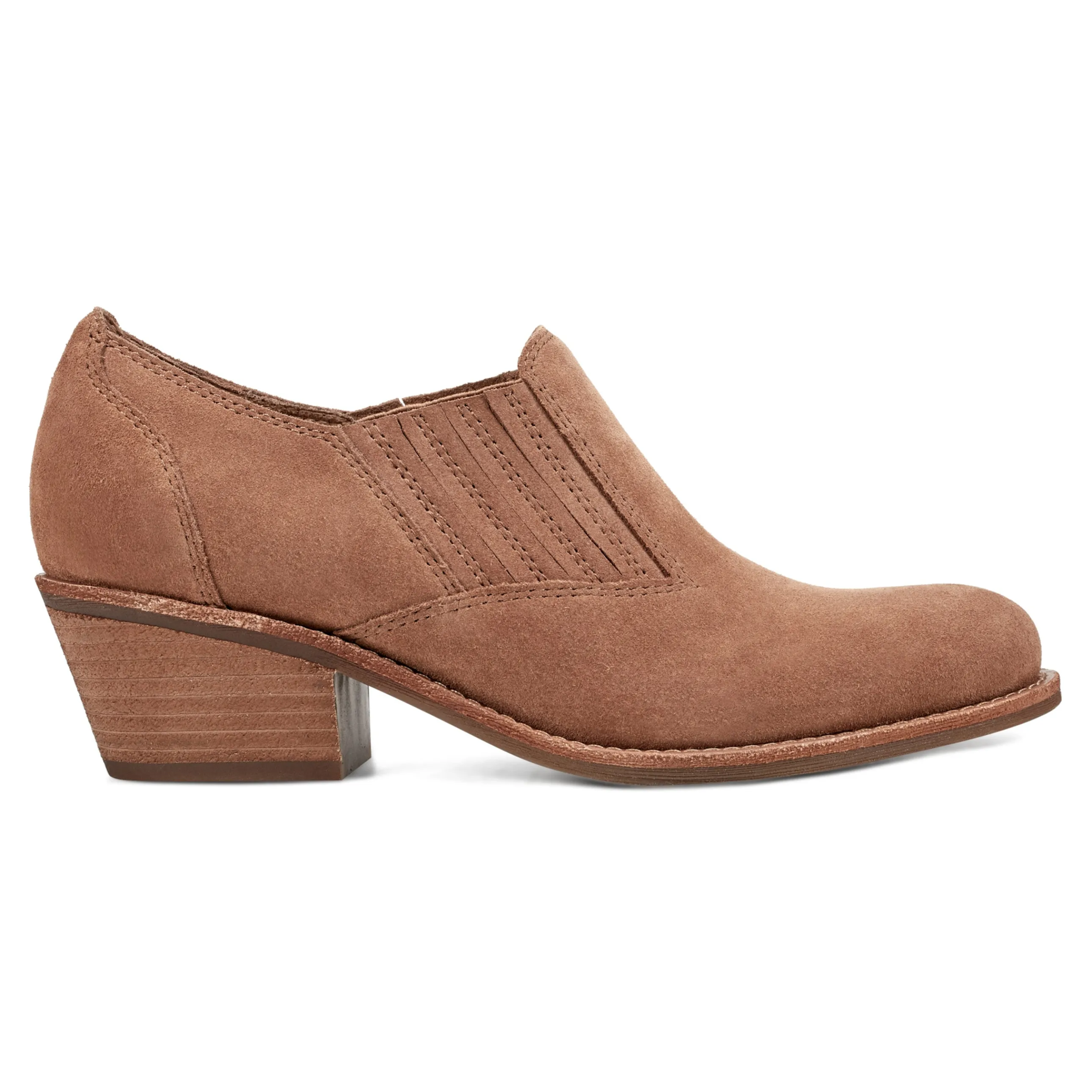 Jalin Block Heel Slip-on Casual Booties