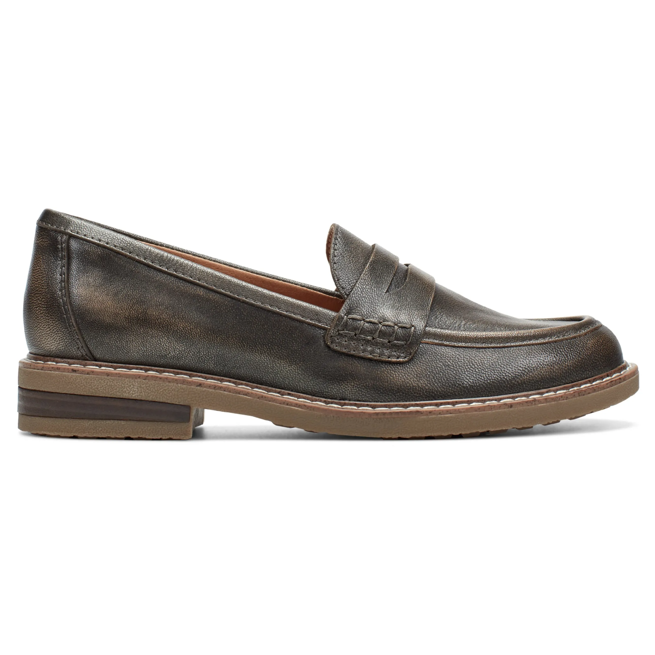 Javas Round Toe Casual Slip-on Loafers