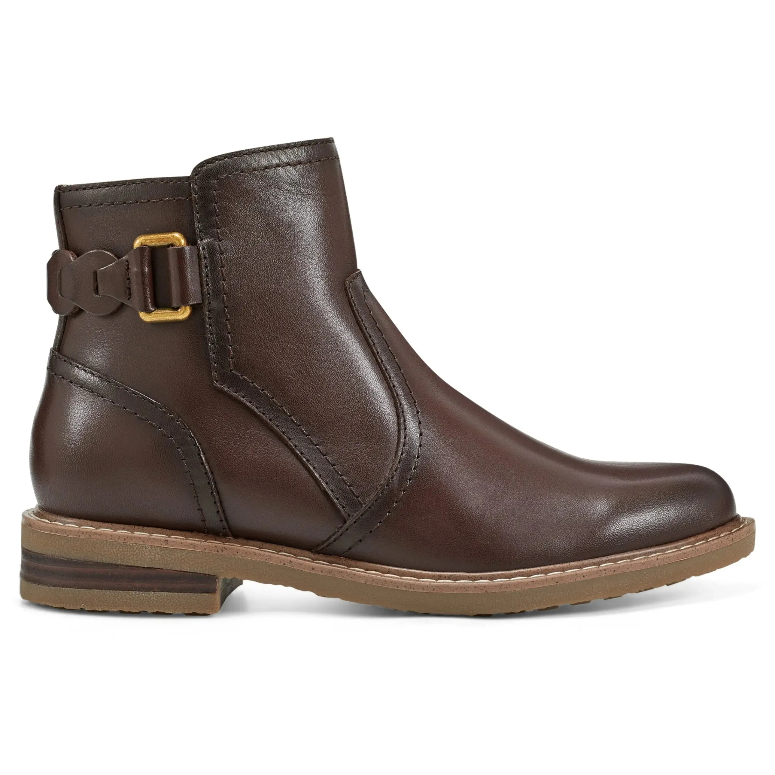 Jenna Round Toe Casual Booties