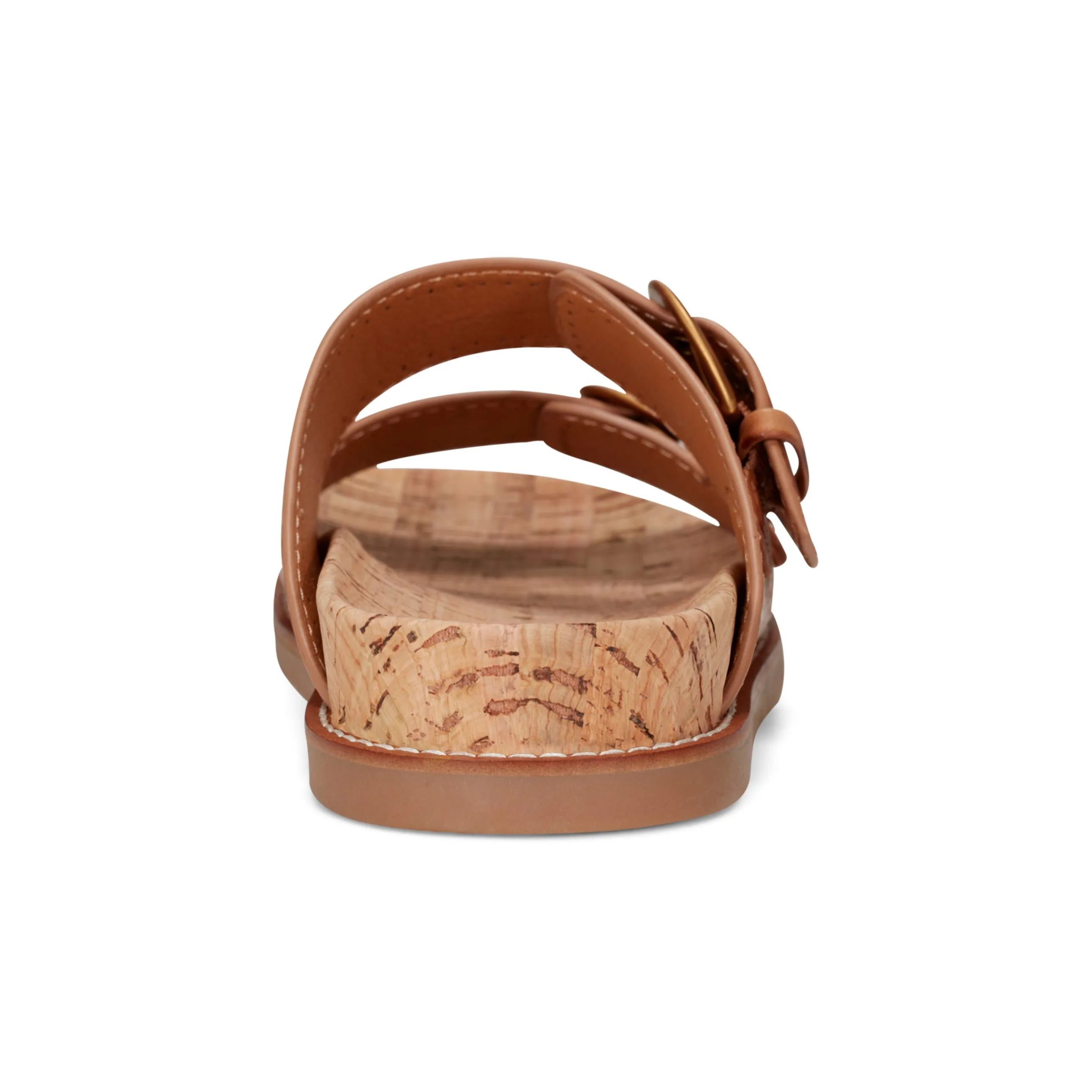 Francii Round Toe Casual Slip-on Flat Sandals