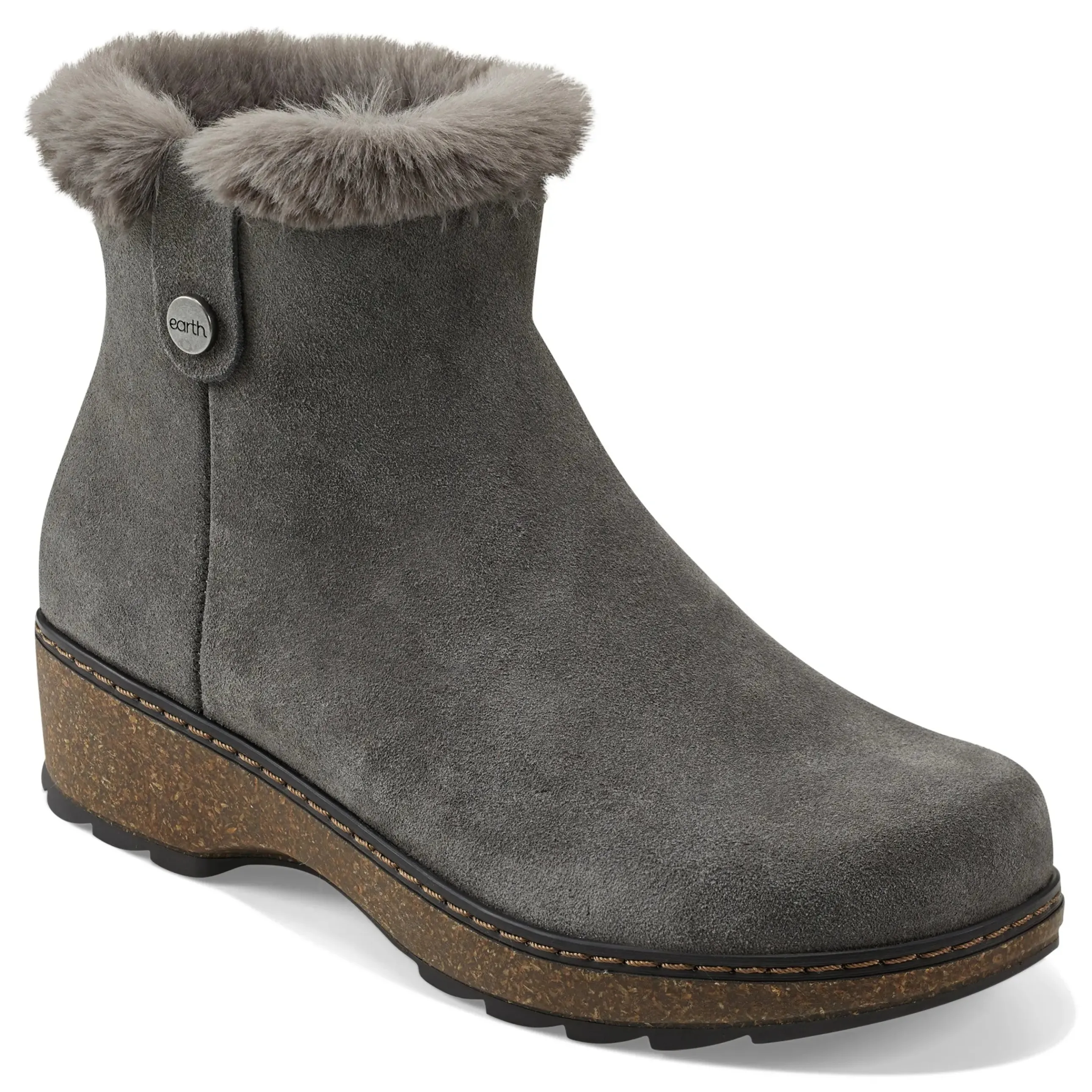 Kim Cold Weather Round Toe Casual Booties