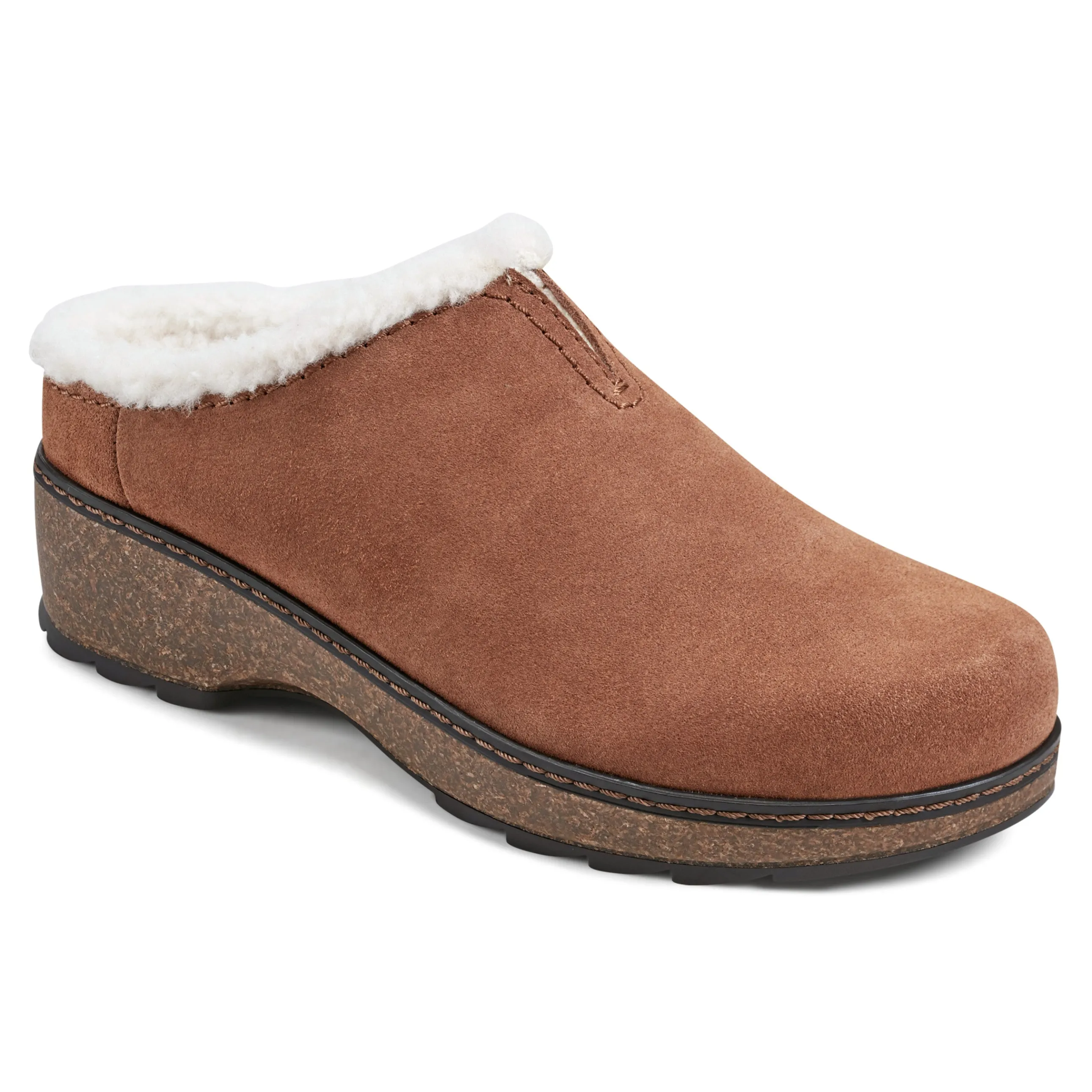 Kolia Round Toe Slip-on Casual Clogs