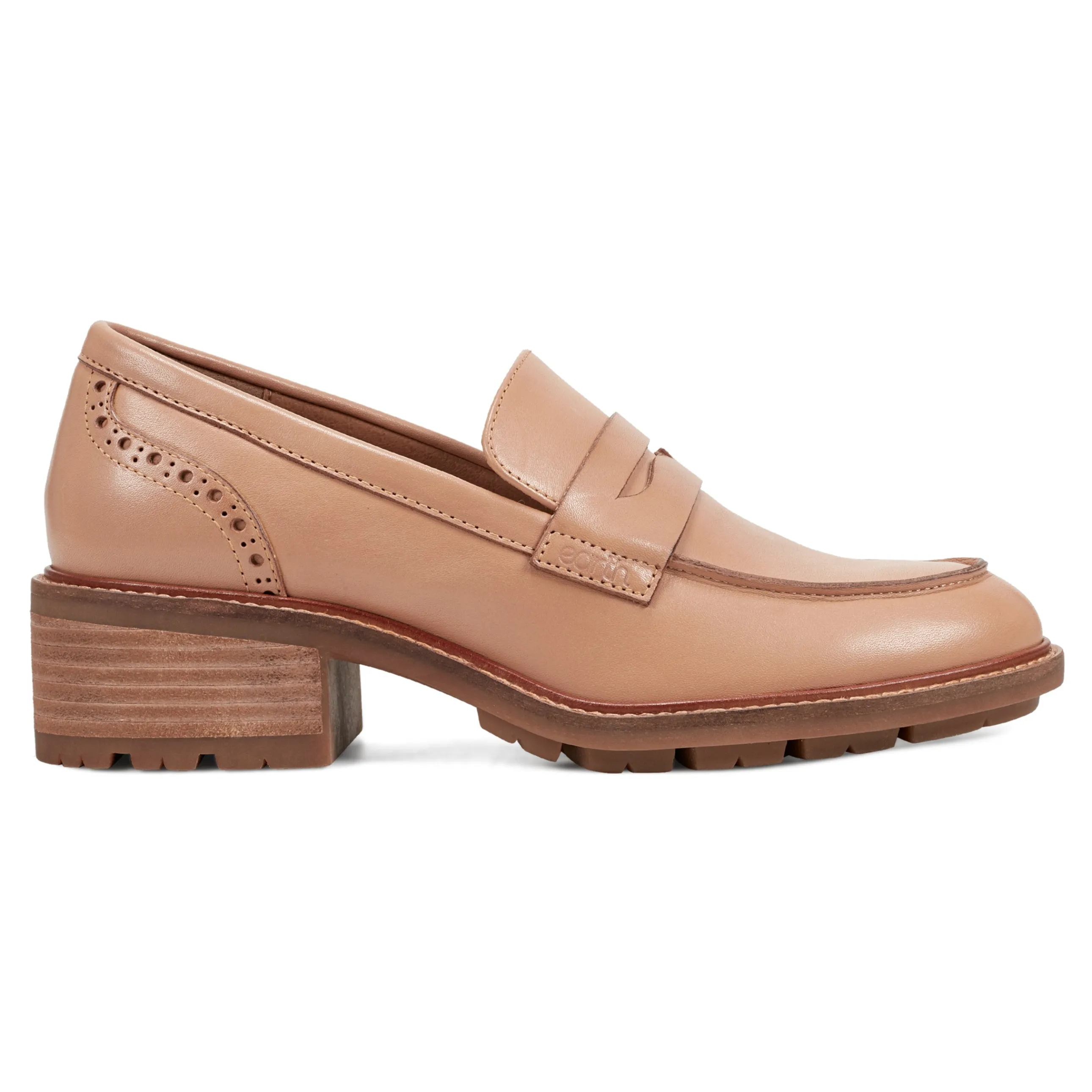Lindy Almond Toe Casual Slip-on Penny Loafers
