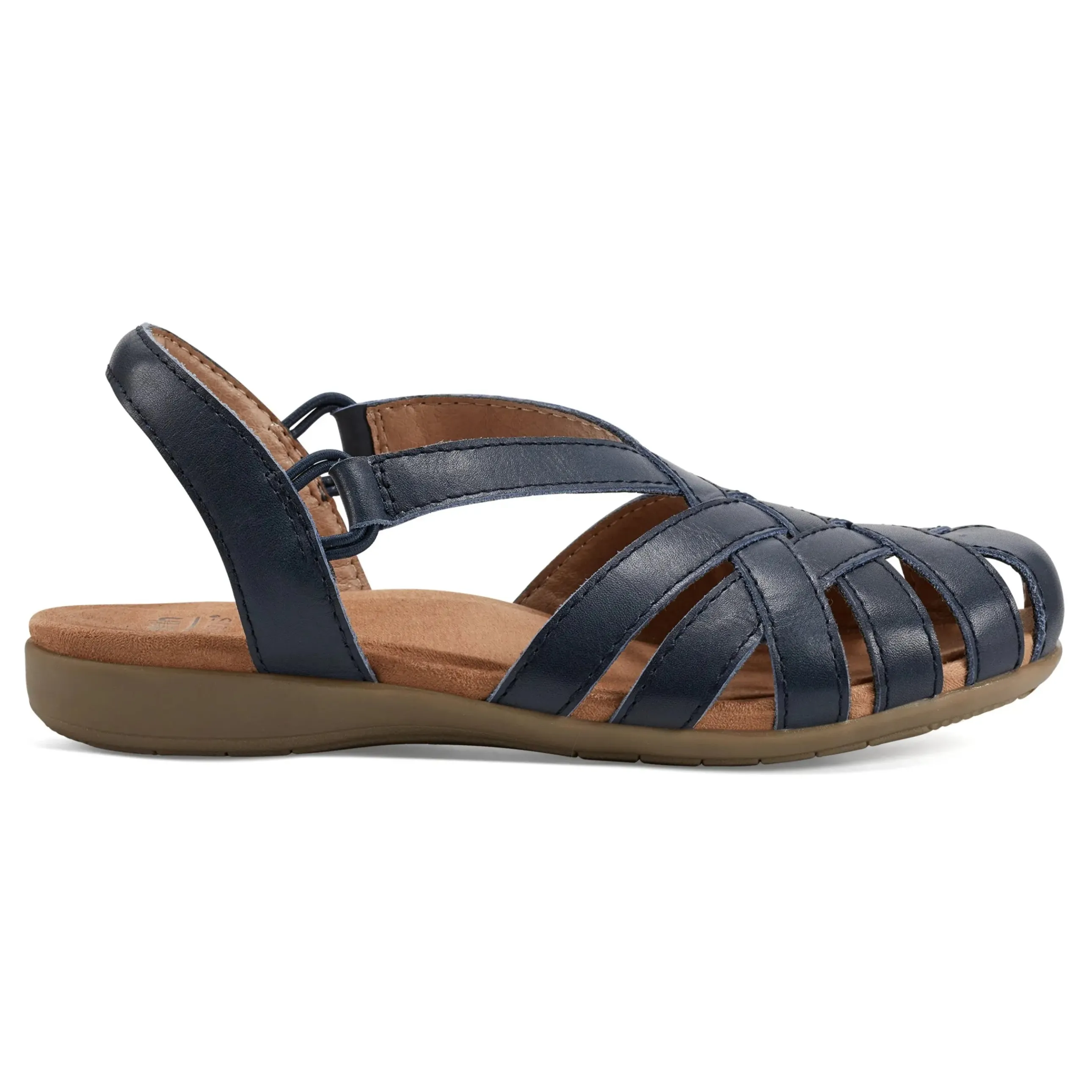 Berri Woven Casual Round Toe Slip-on Sandals