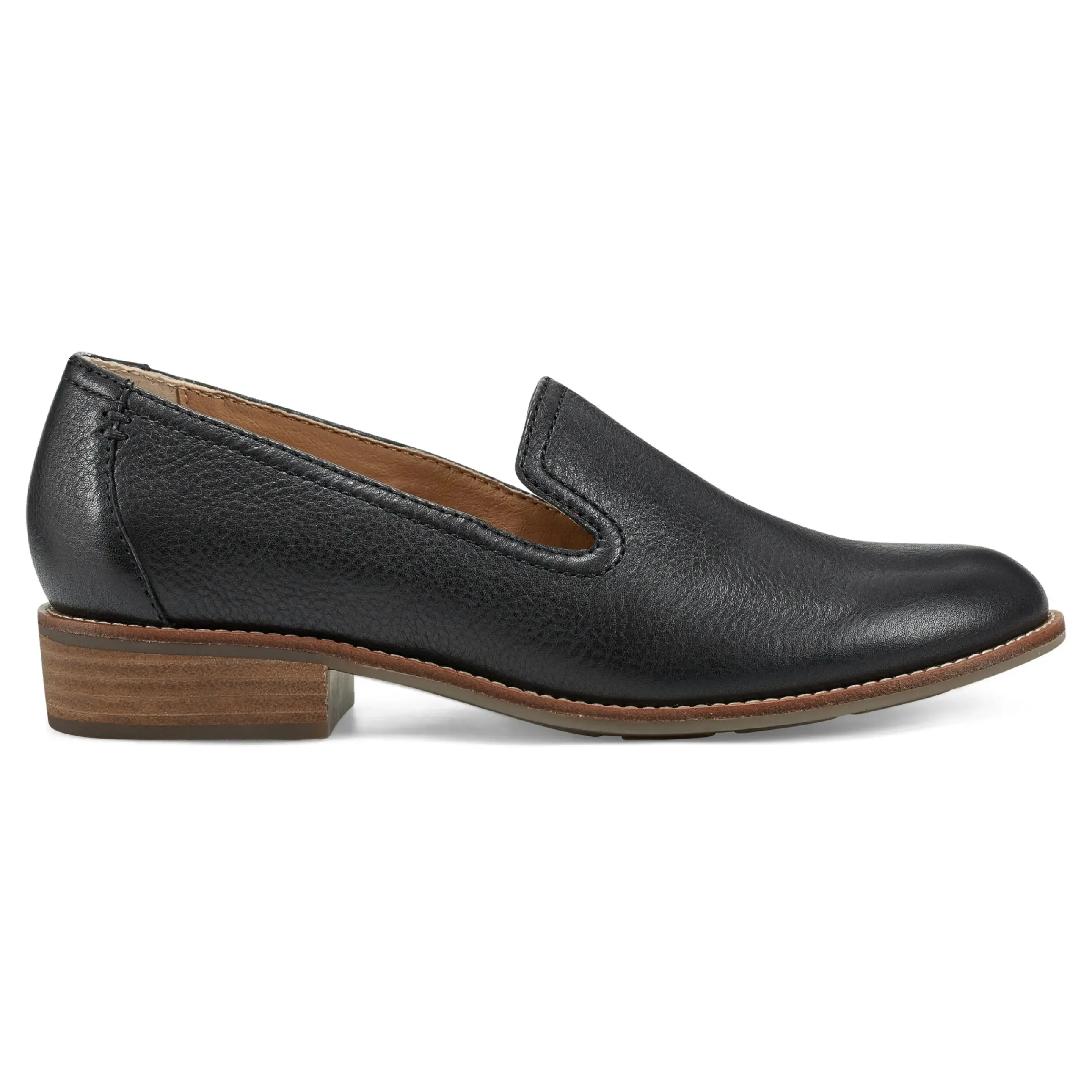 Edna Round Toe Casual Slip-on Flat Loafers
