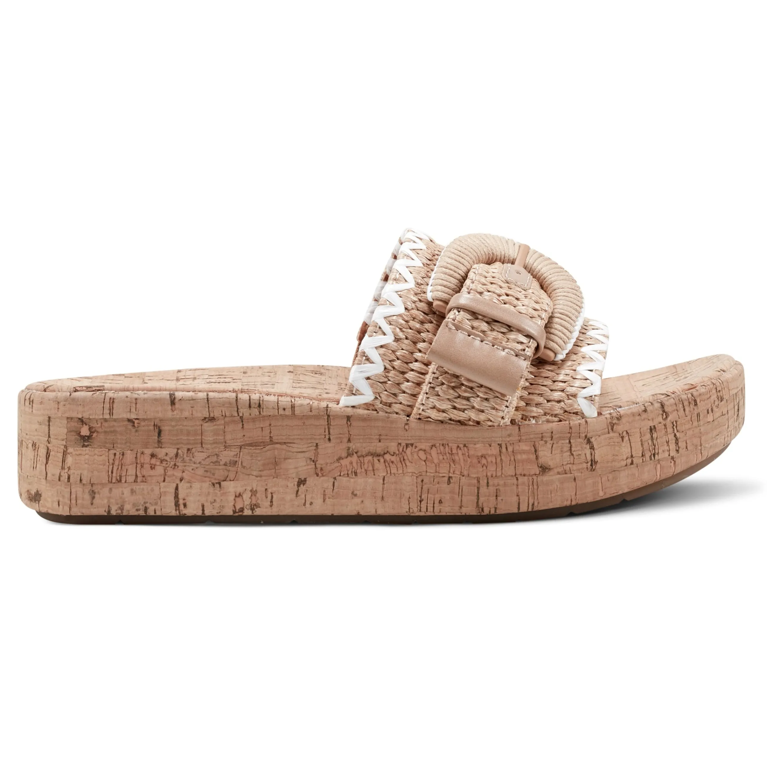 Samsy Casual Slip-on Wedge Platform Sandals