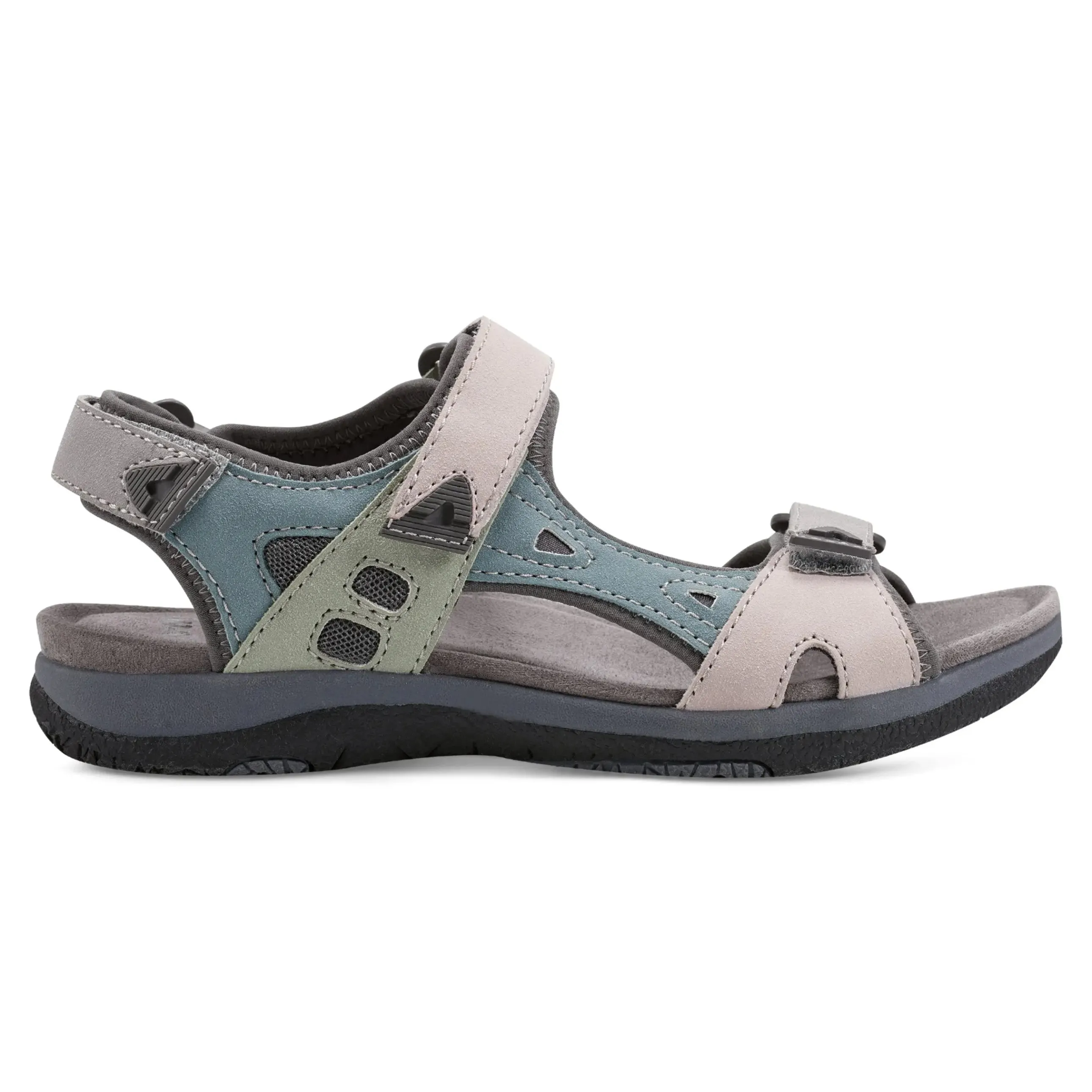 Skylar Round Toe Lightweight Casual Flat Sandals