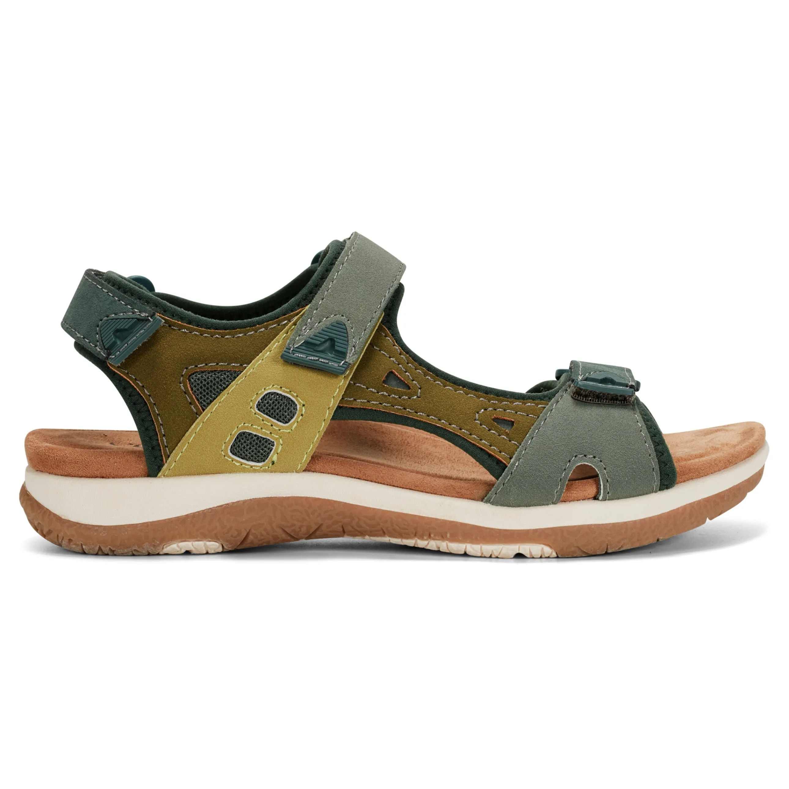 Skylar Round Toe Lightweight Casual Flat Sandals