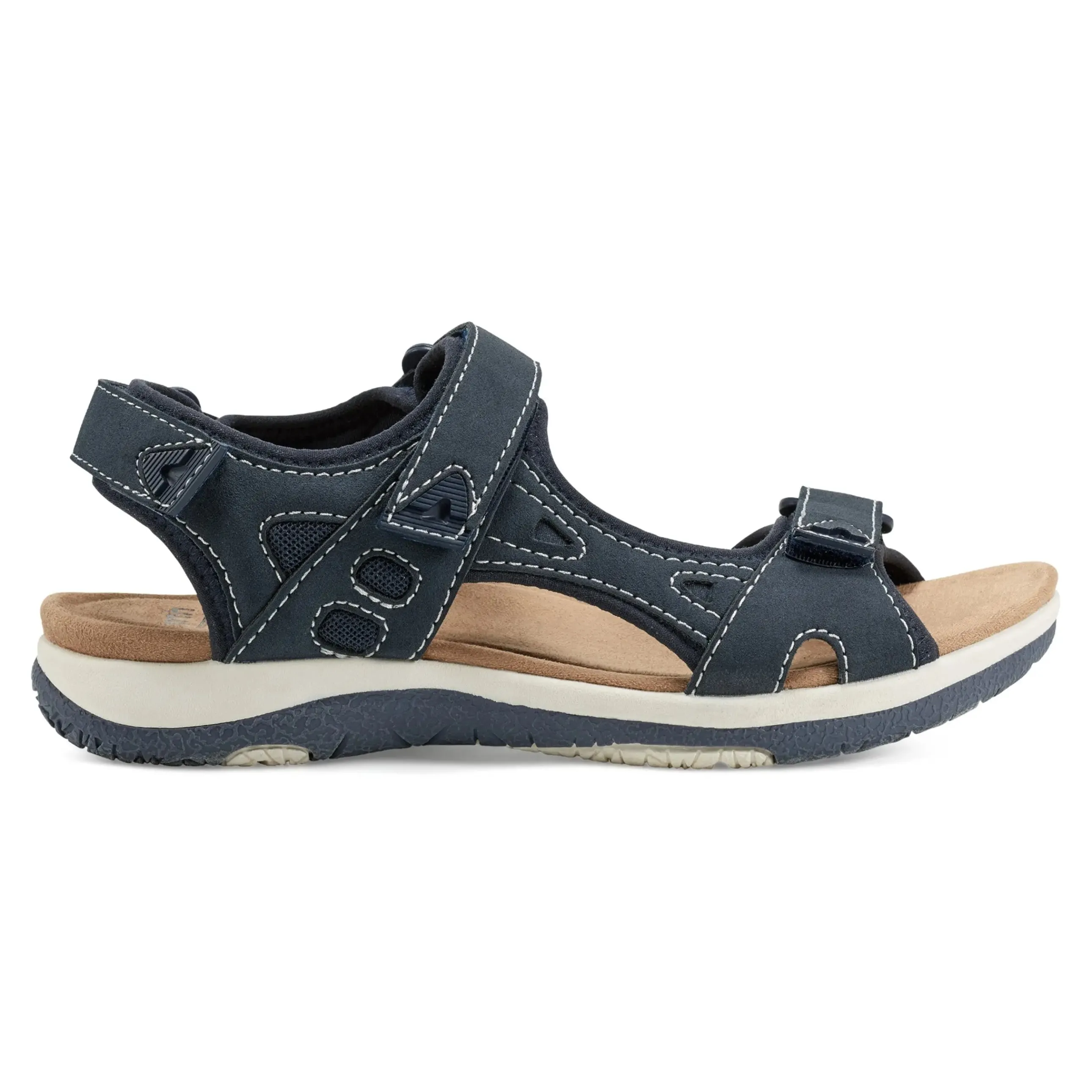 Skylar Round Toe Lightweight Casual Flat Sandals
