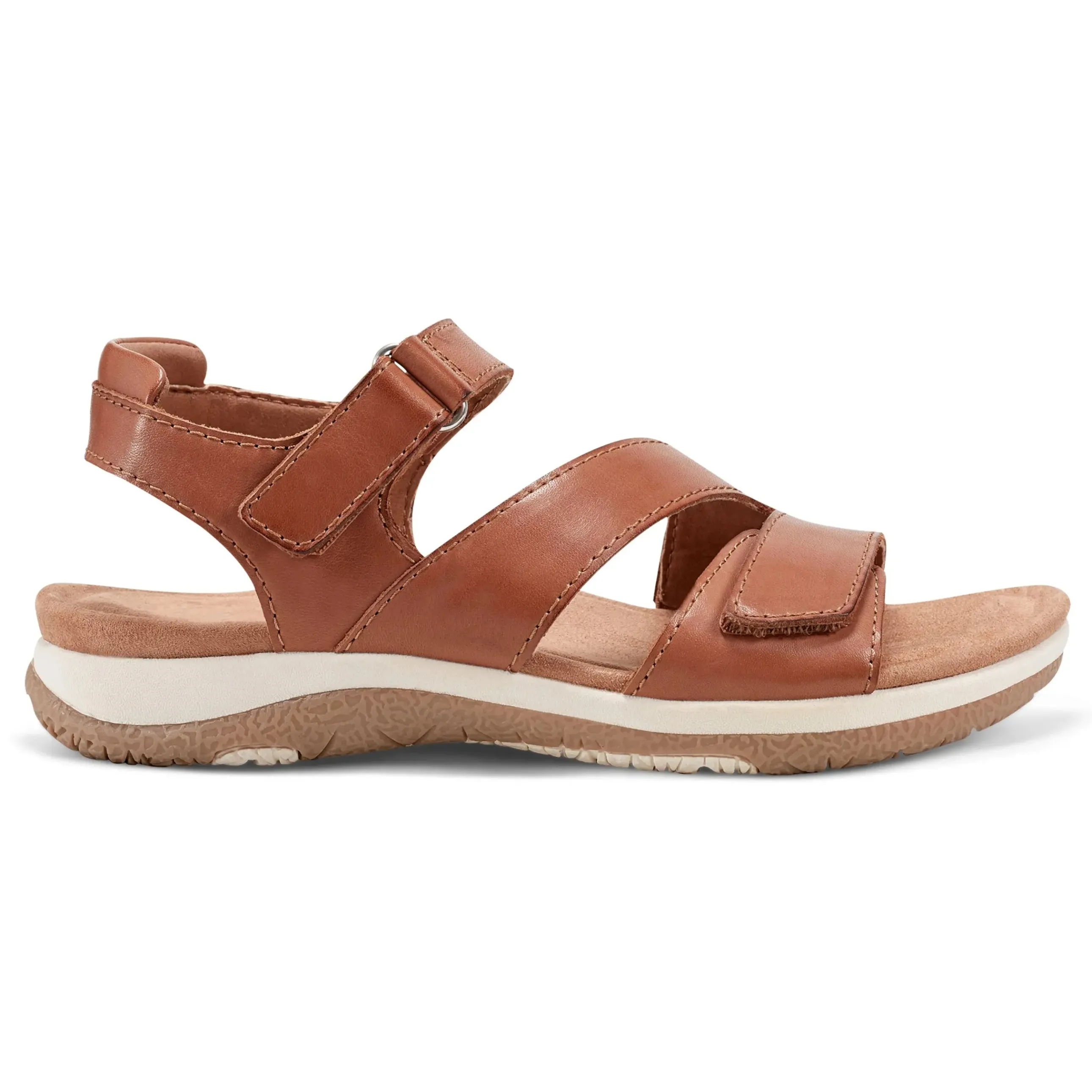 Sureal Casual Strappy Round Toe Flat Sandals