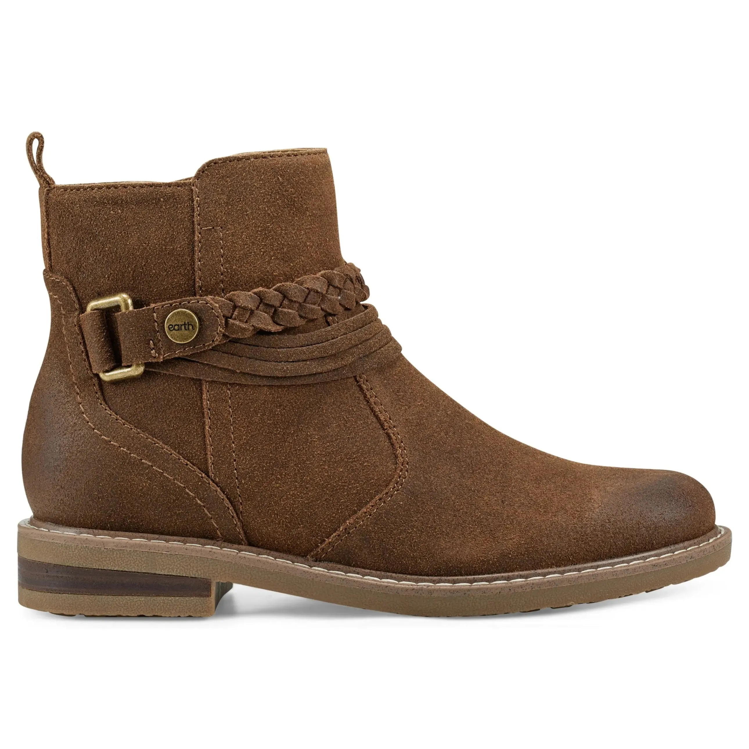 Jeno Round Toe Casual Booties