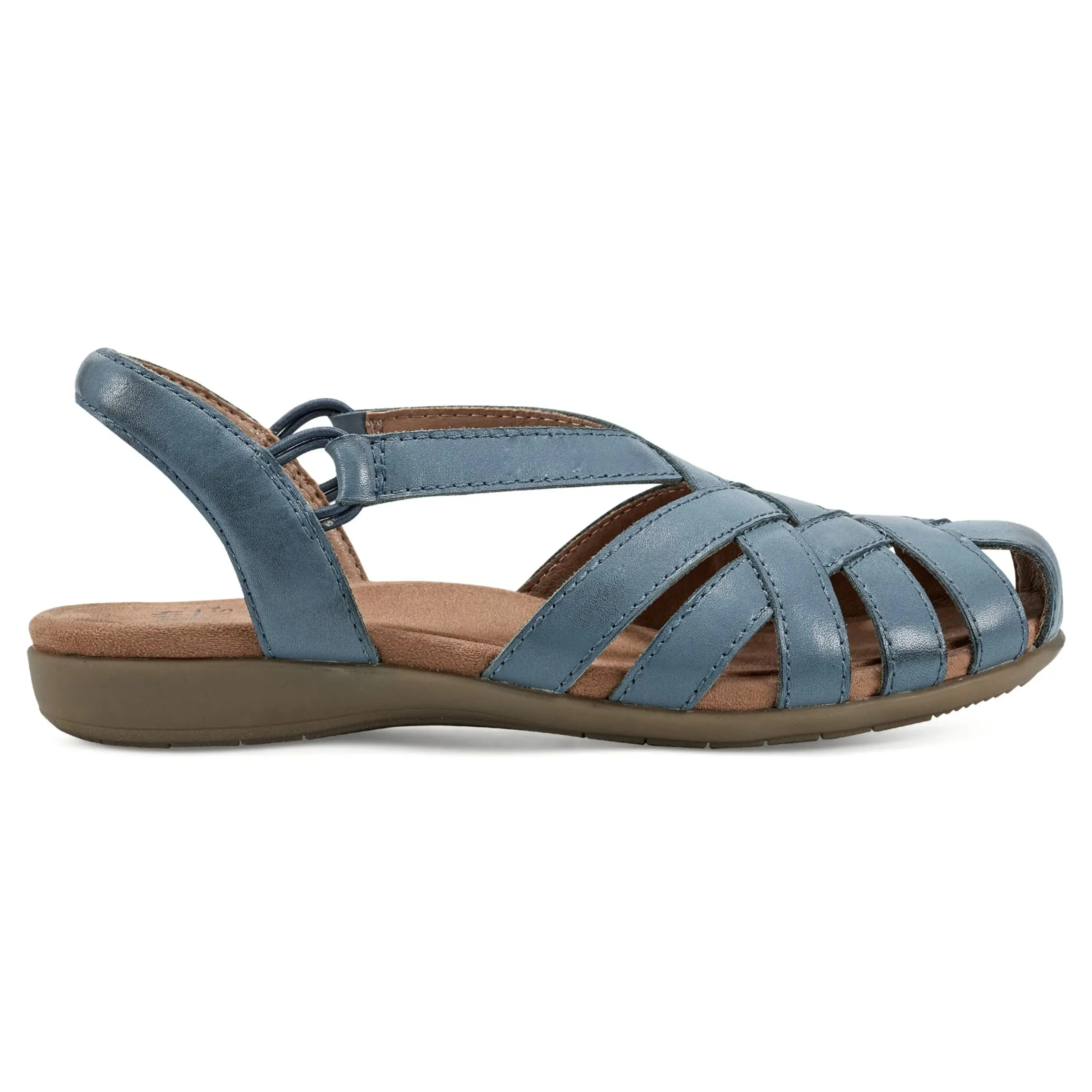 Berri Woven Casual Round Toe Slip-on Sandals