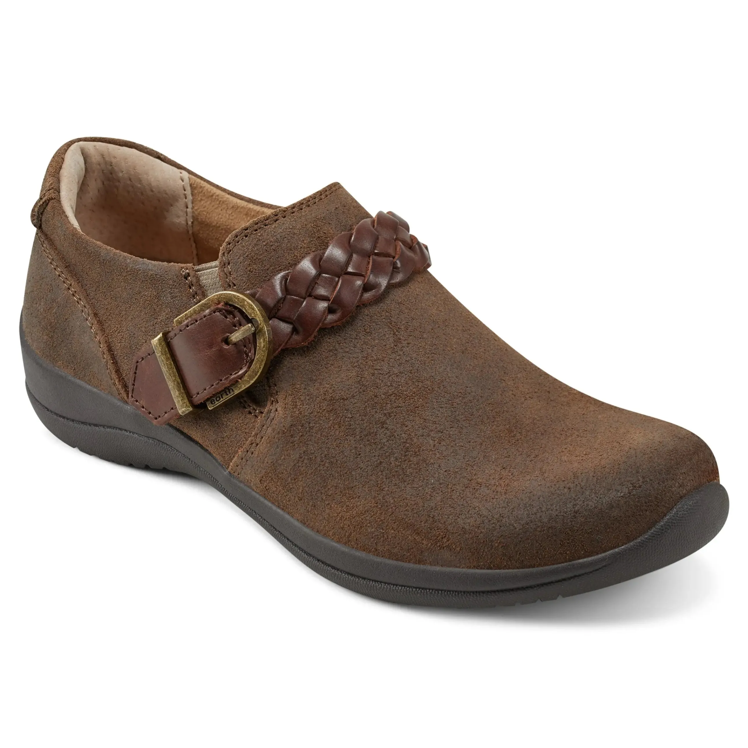 Farage Round Toe Casual Slip-on Flats