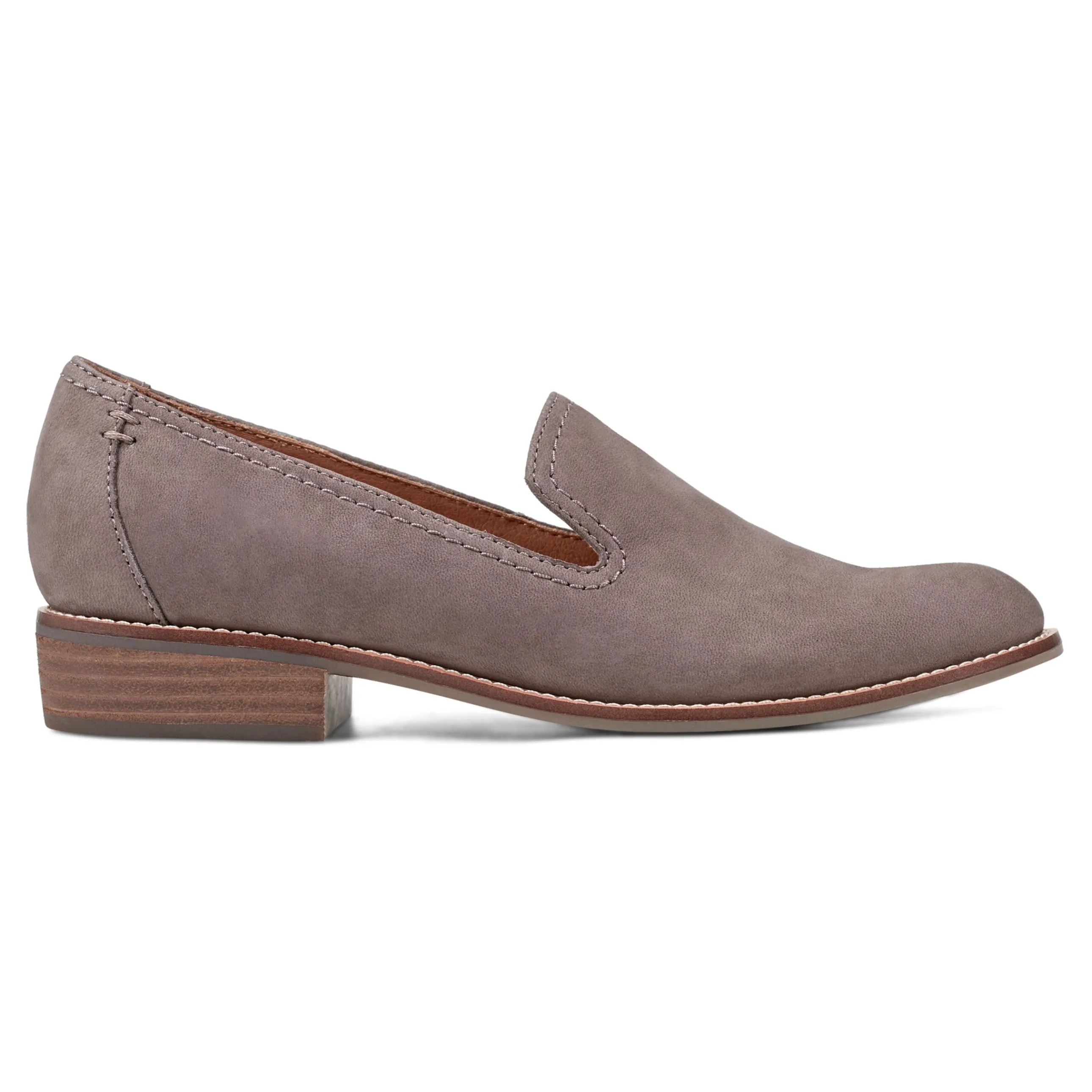 Edna Round Toe Casual Slip-on Flat Loafers