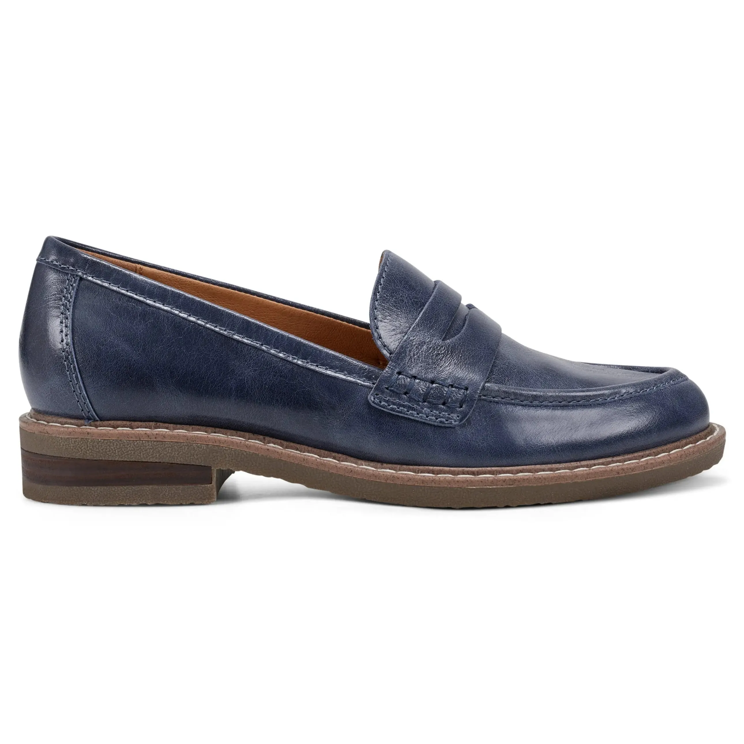 Javas Round Toe Casual Slip-on Loafers